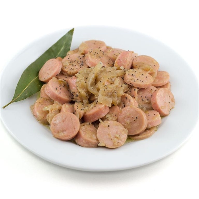 Salchichas al vino