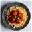 Spaghettis con albóndigas al pomodoro-detalle