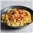 Tagliatelle con gambas a la siciliana