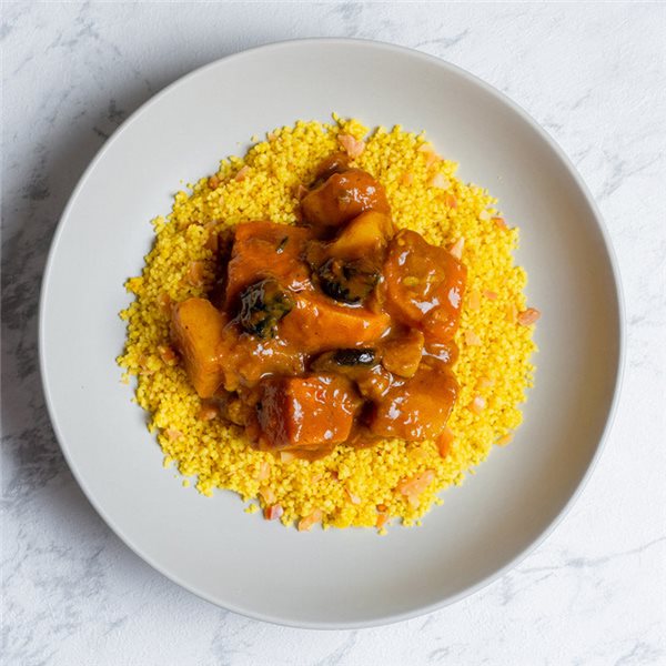 Tajín de verduras-lateral