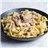 Tagliatelle con salsa al funghi trufada