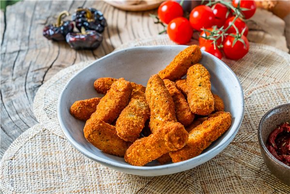 Tiras de pollo cajún-lateral