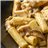 Tortiglioni con setas de temporada, pollo marinado y parmesano-detalle