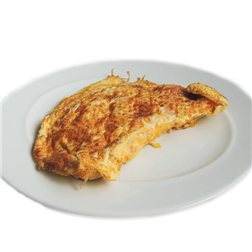 Tortilla francesa de gambas