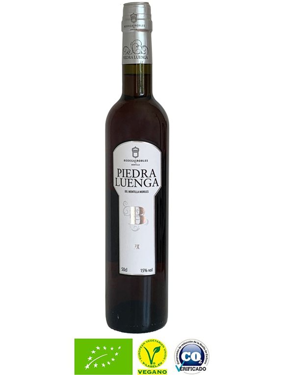 Vino Dulce Piedra Luenga Pedro Ximénez Ecológico 50 cl – Bodegas Robles