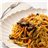 Yakisoba de verduras y abanico ibérico-detalle