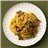 Yakisoba de verduras y abanico ibérico