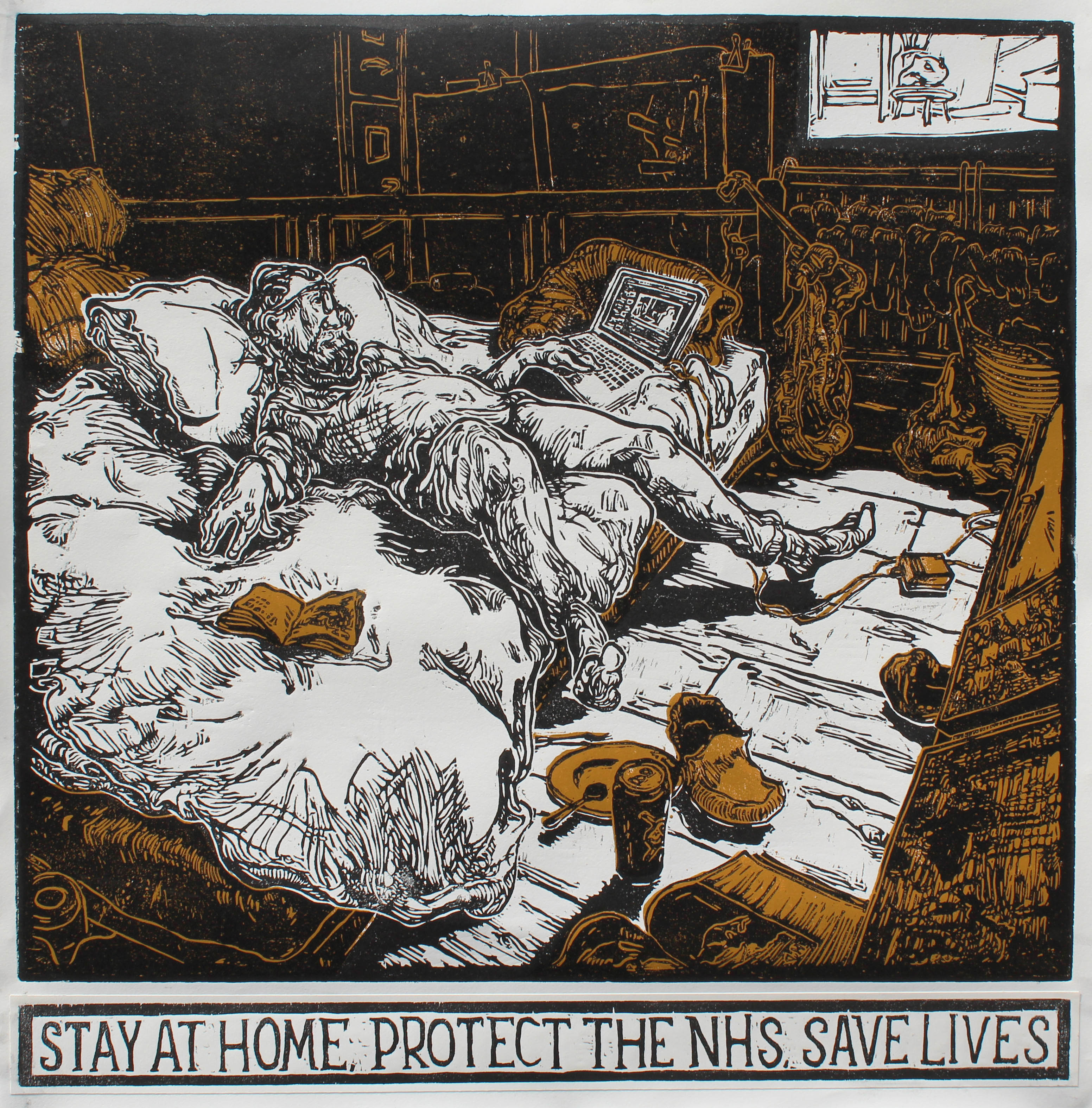 Coronavirus Stay At Home Protect The NHS Save Lives