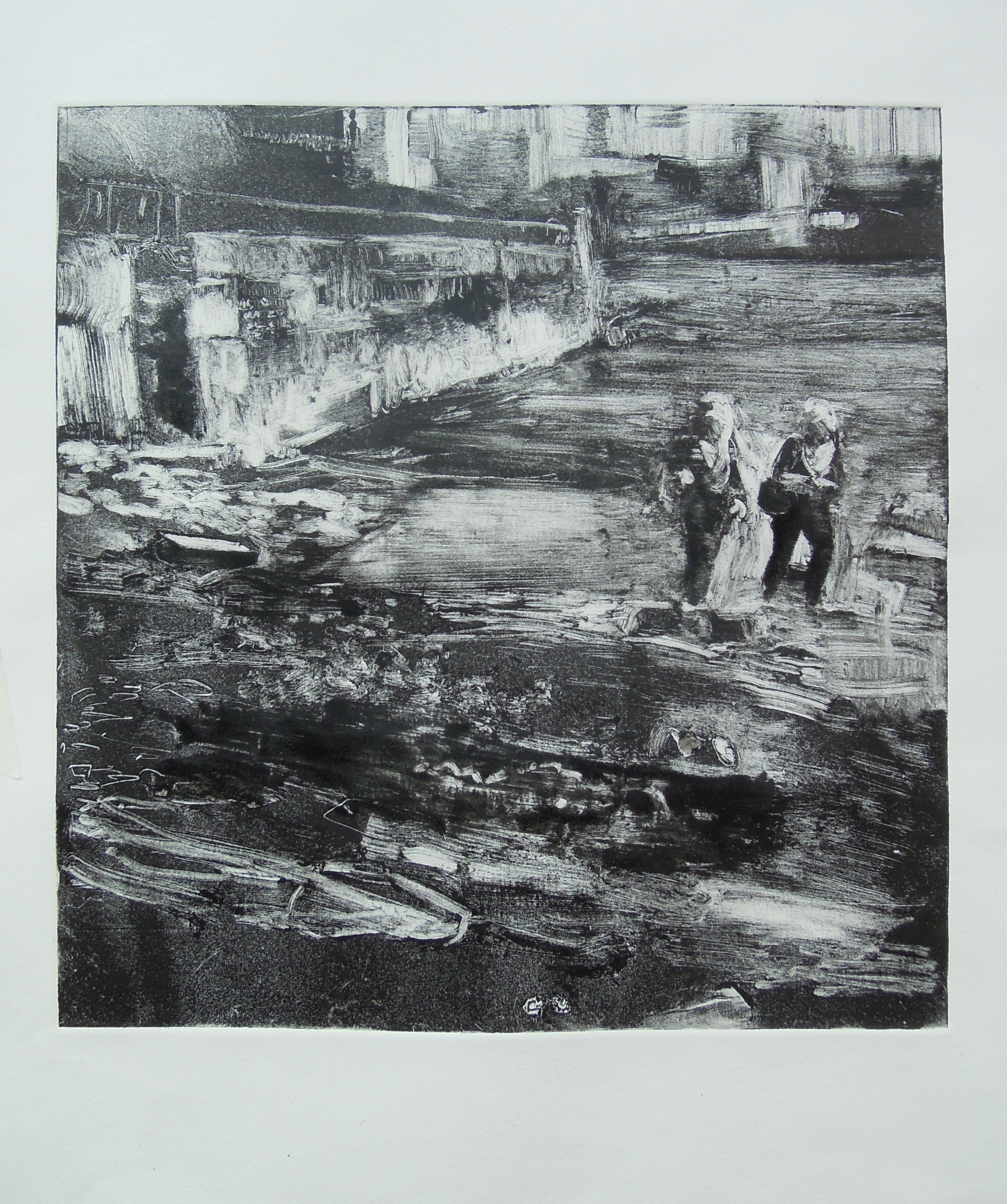 Disused dock at the Isle of Dogs 1