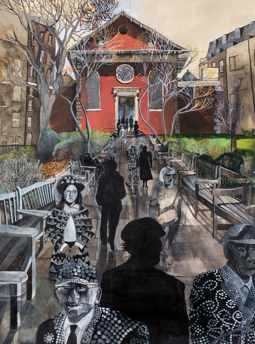 Pearly Kings and Queens Harvest Festival, St Paul's Church Covent Garden