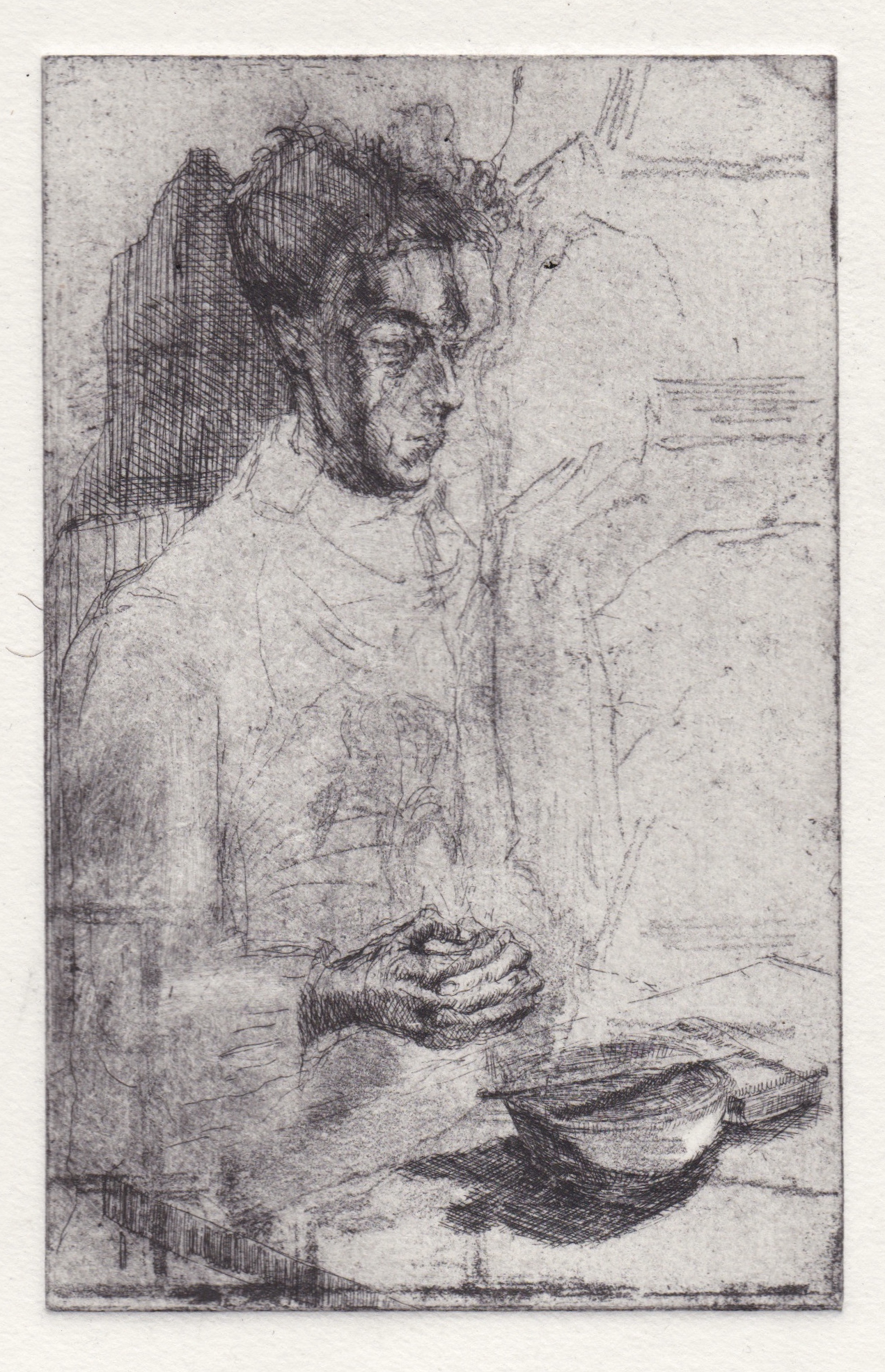 Young Man with Bowl