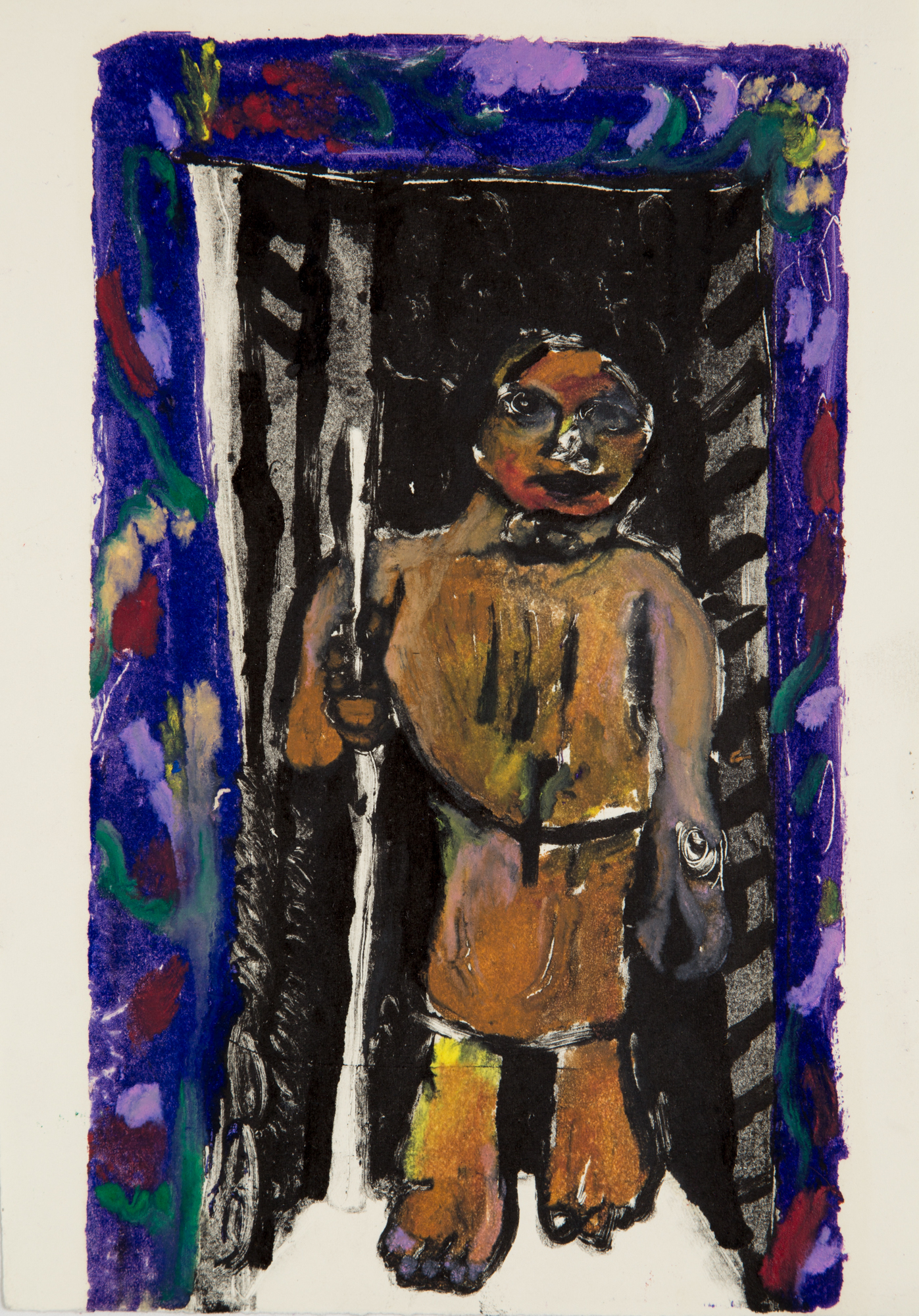 Stood at the Floral Frame