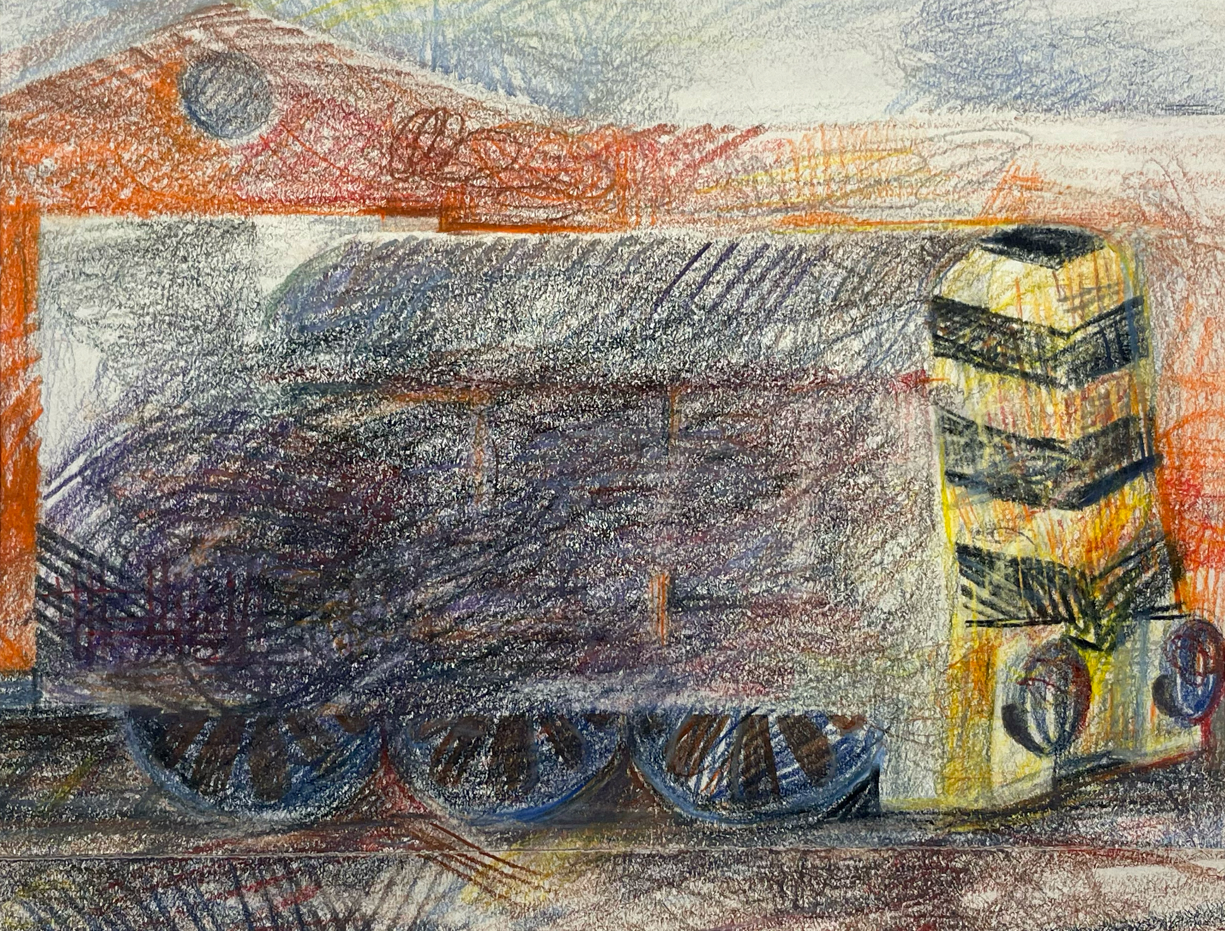 A Train Sits in Doncaster