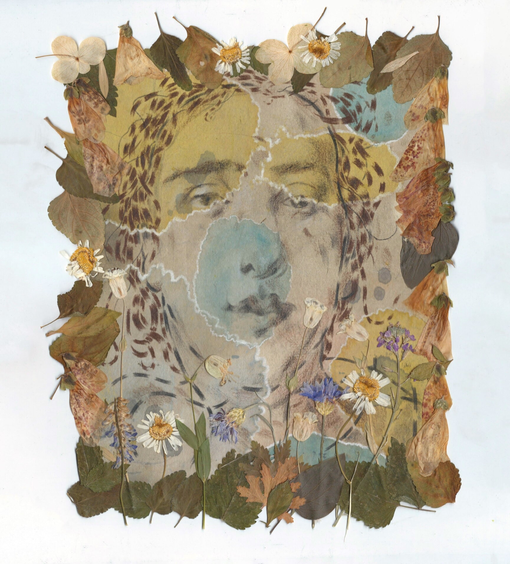 After Watteau's Clown in the Garden