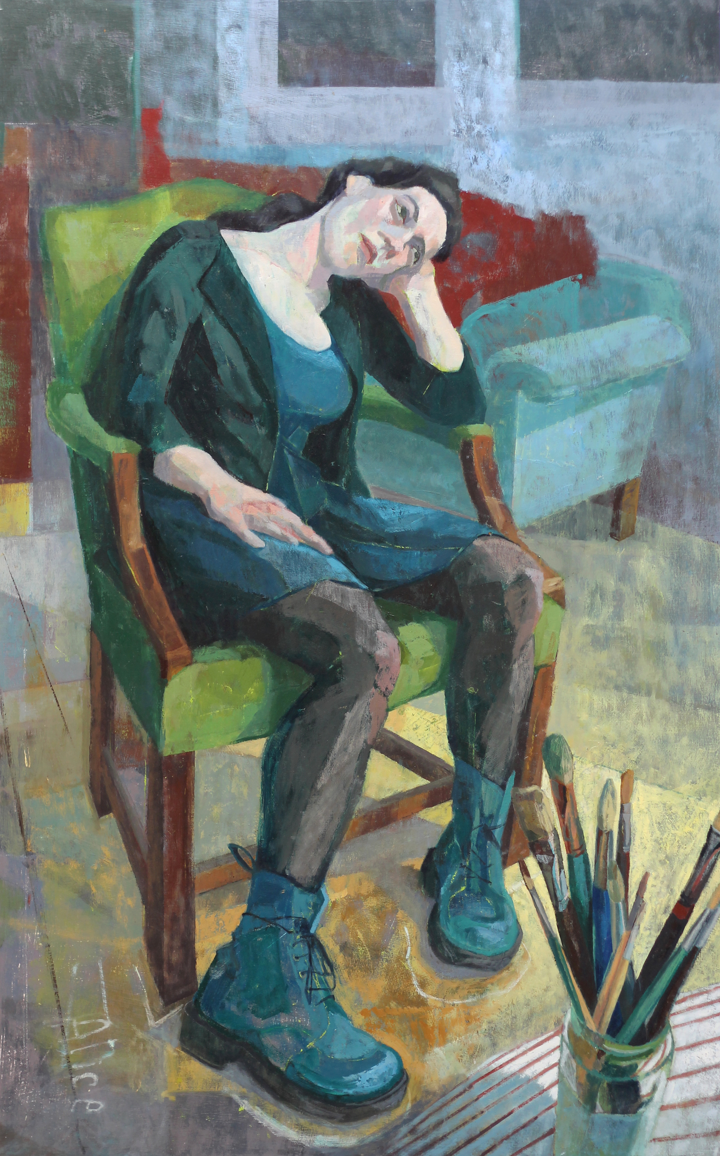 Alice And Her Blue Boots