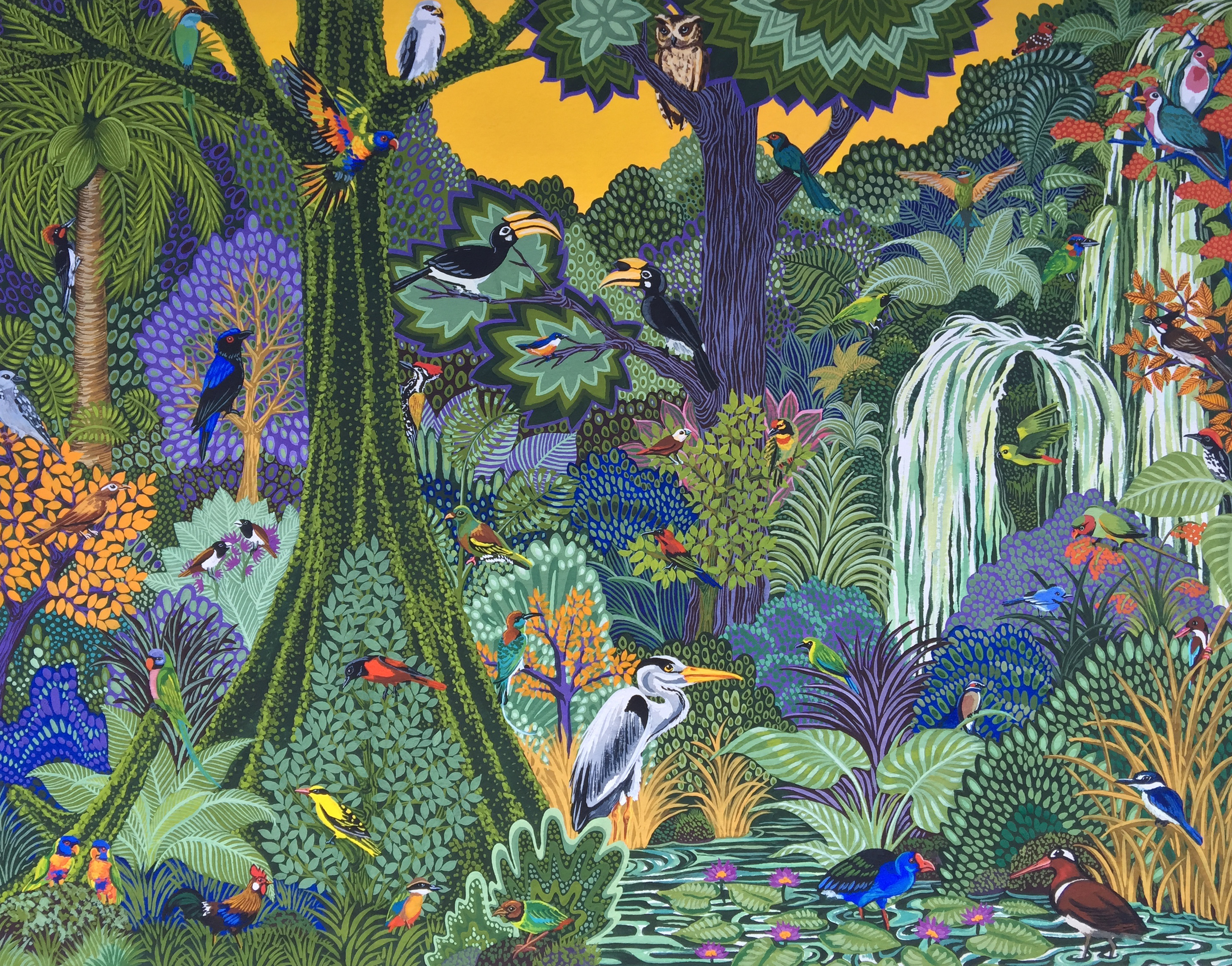 Birds of Singapore – special project for Hermès Paris