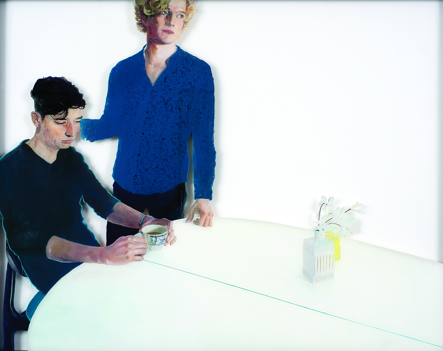 Tom and Florian in Dalston