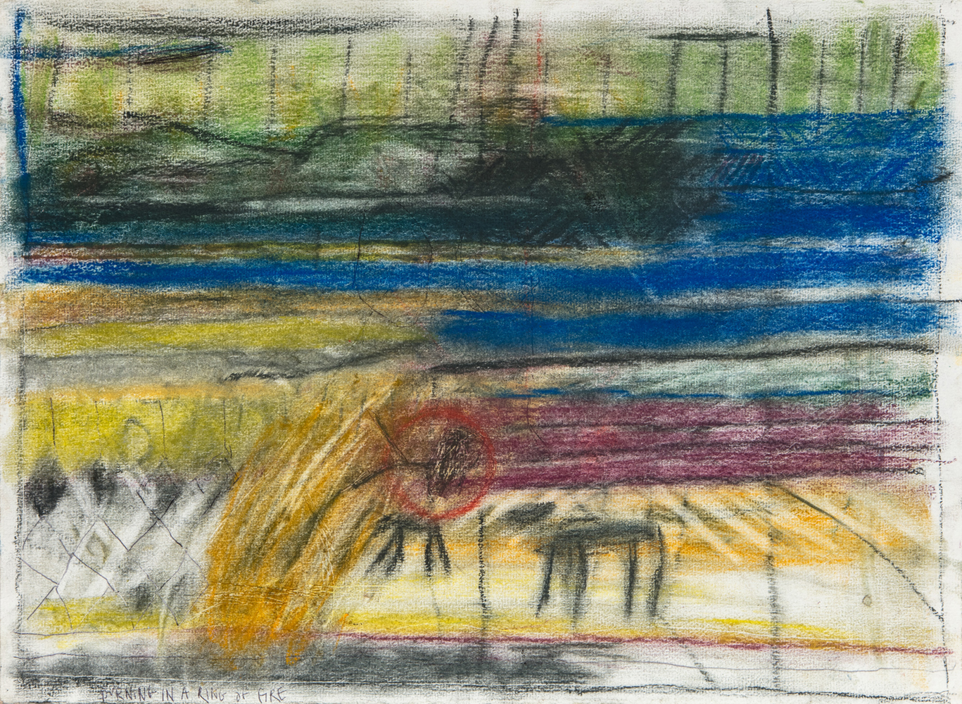 Burning in a ring of fire