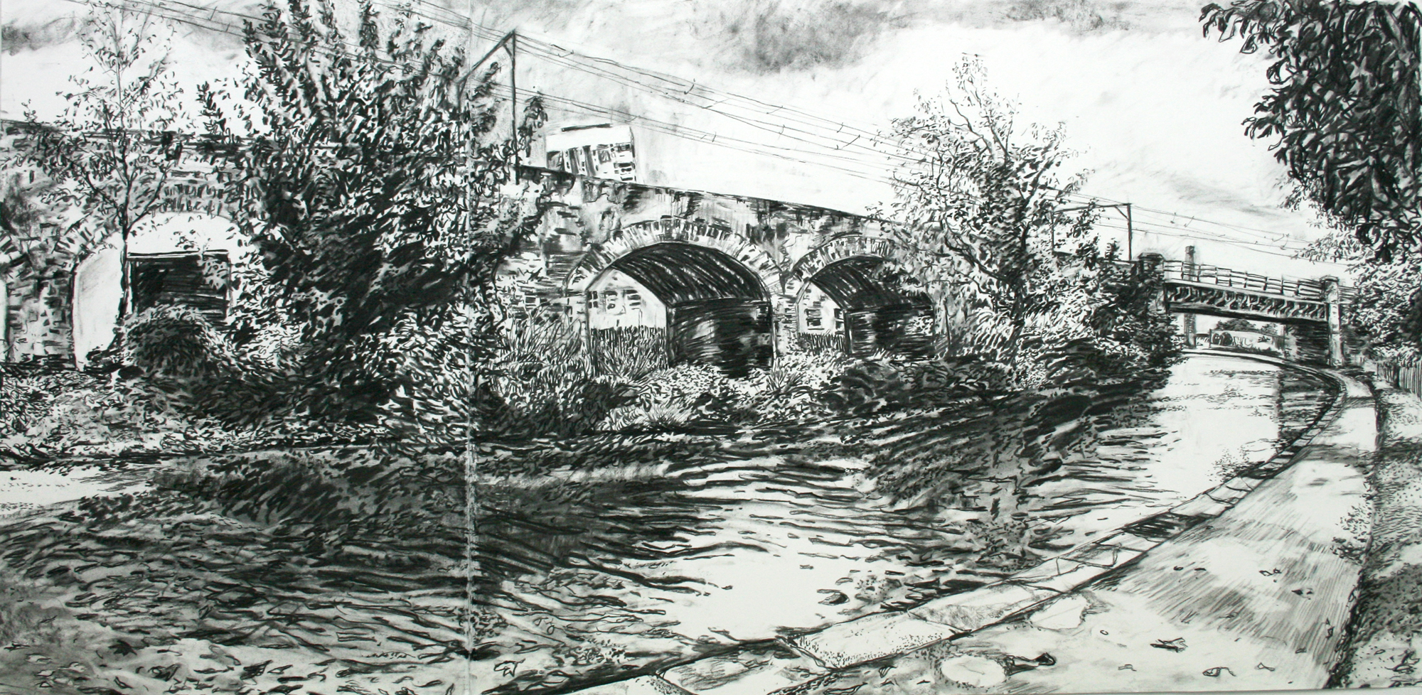 Canal Path (Drawing)