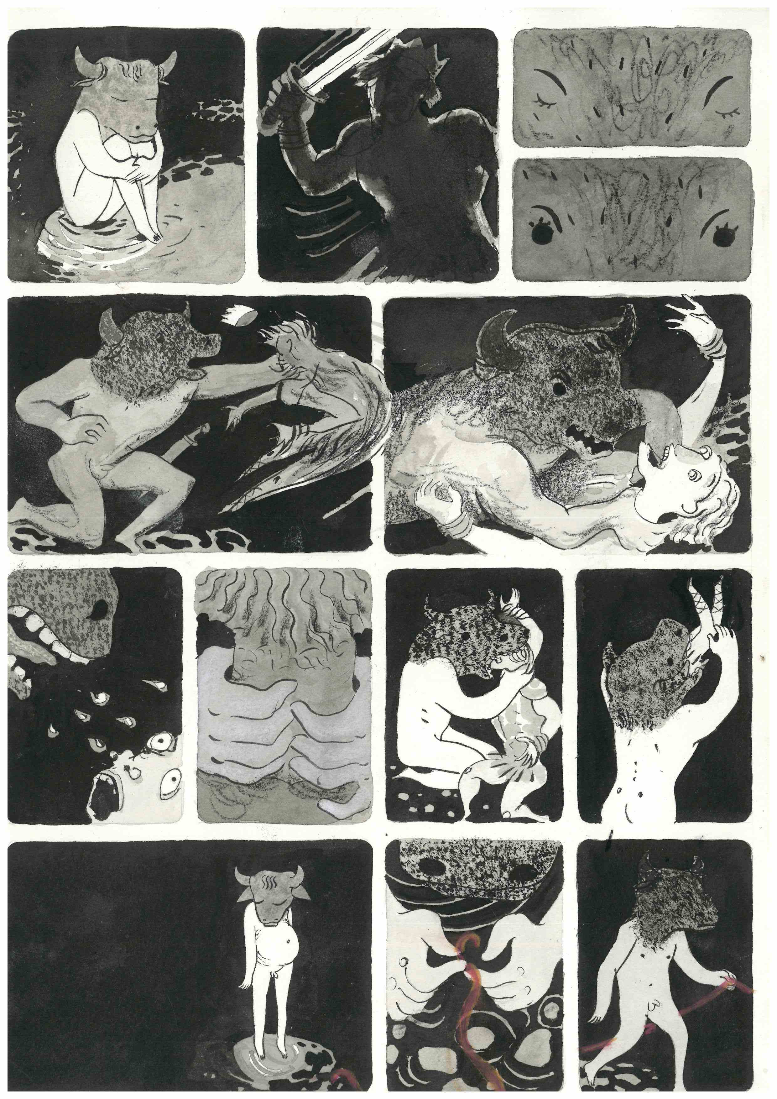 Minotaur Graphic Novel