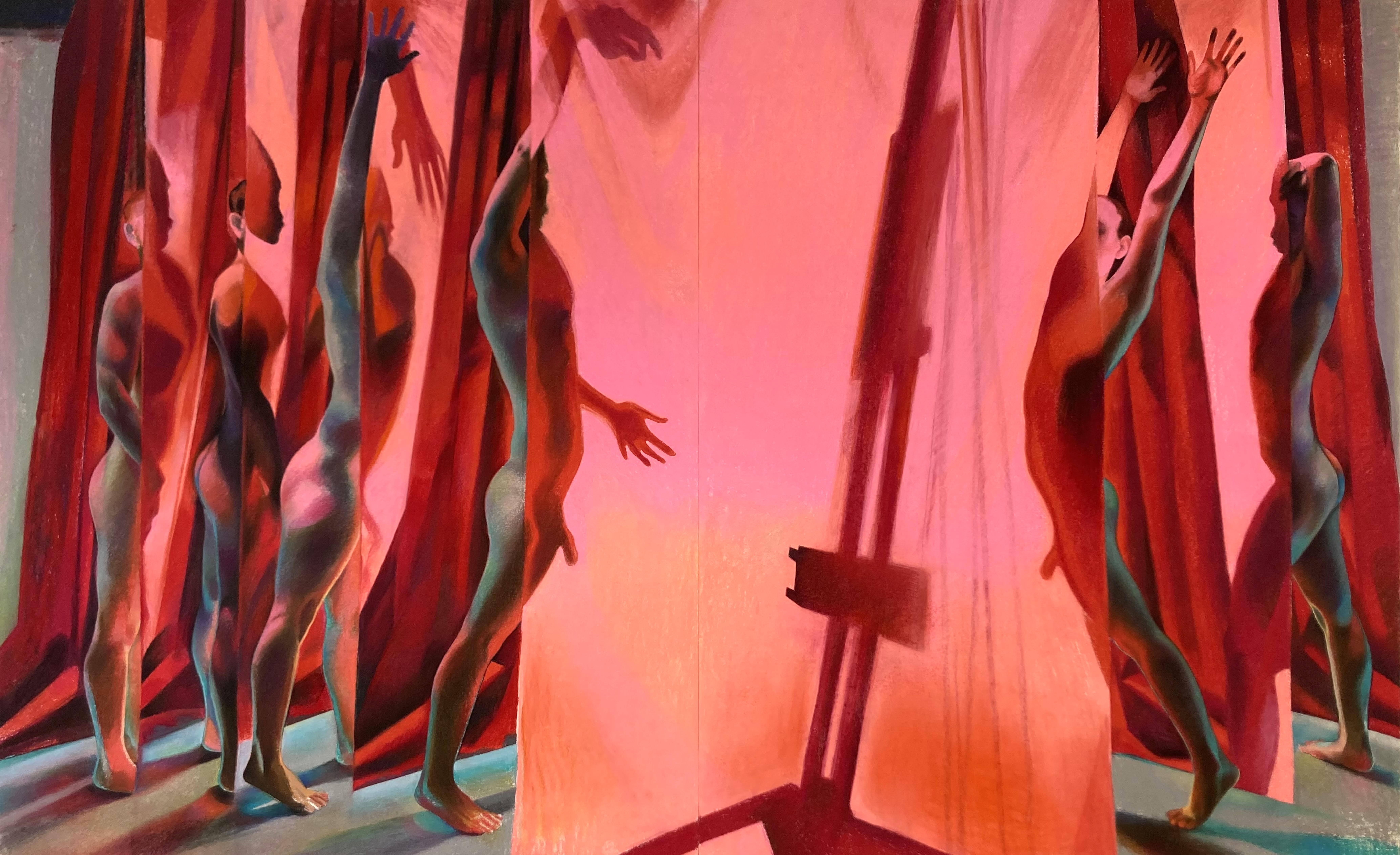 David as Les Demoiselles d'Avignon