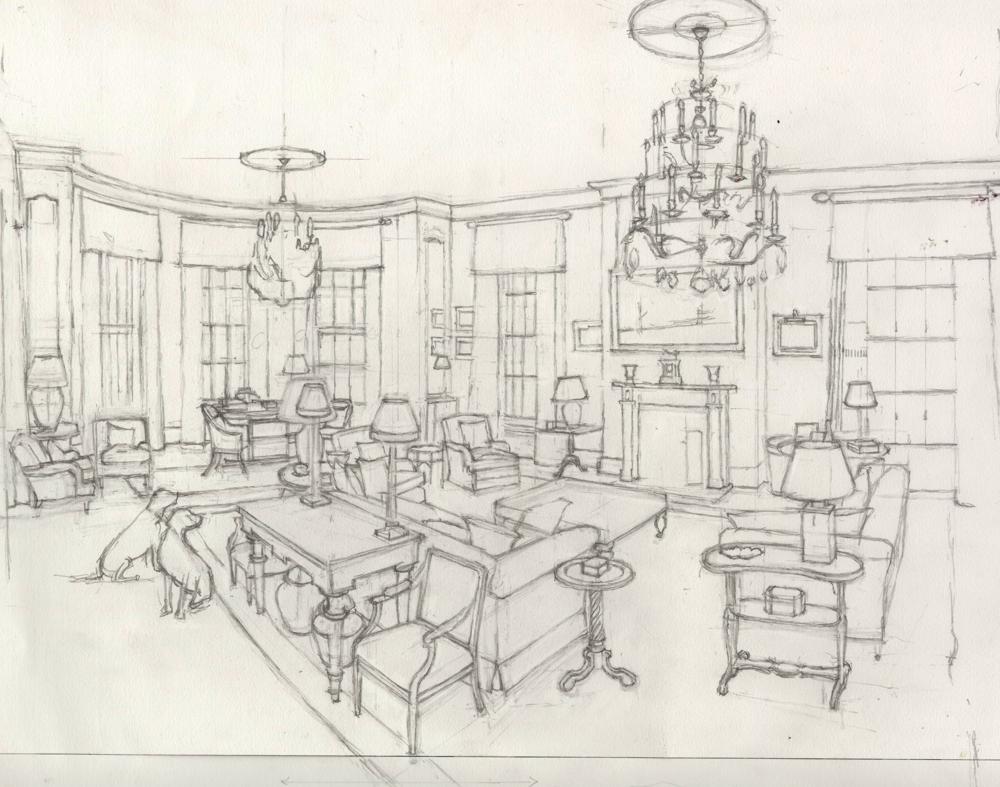 Drawing Room in Berkshire