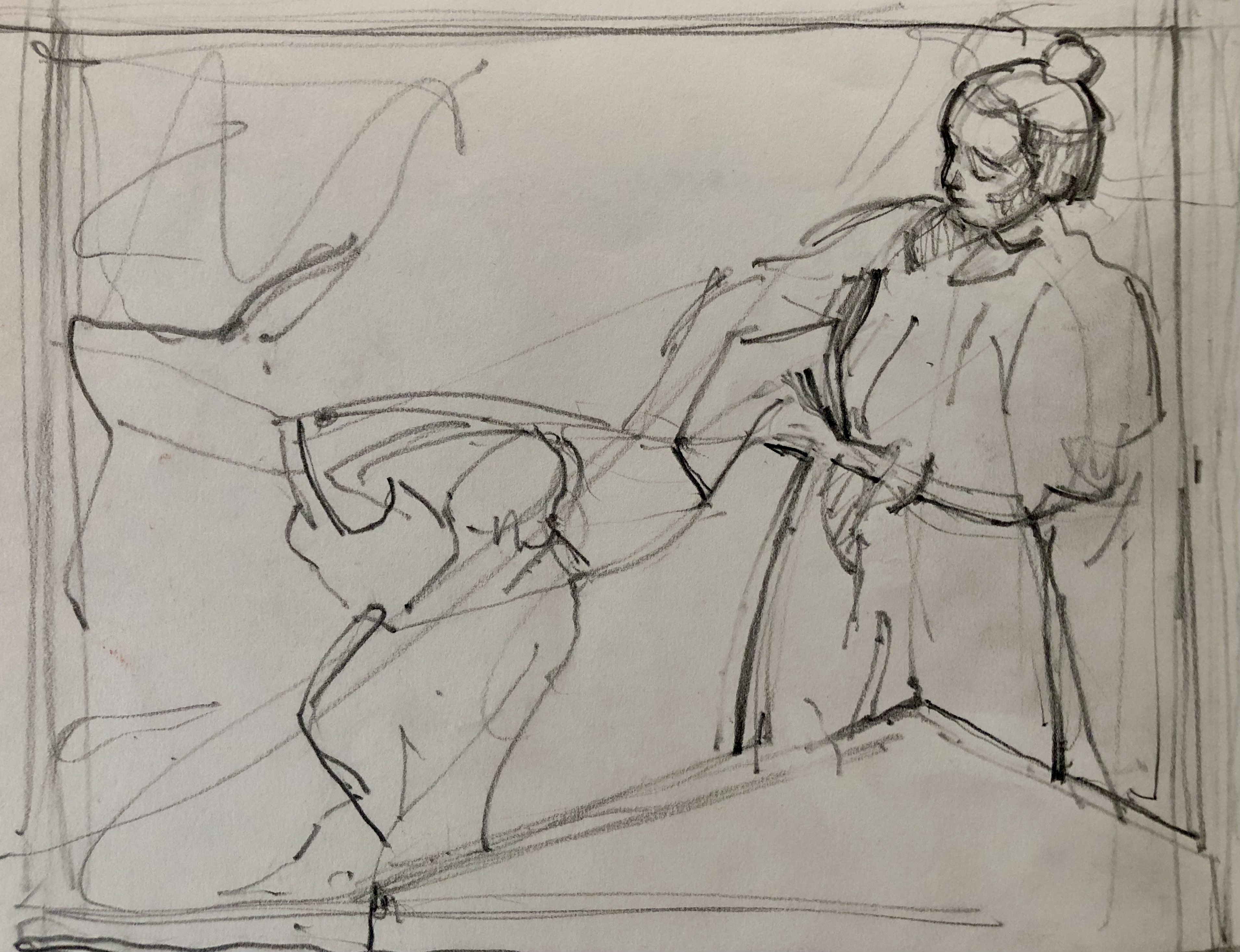 From Degas Combing the Hair ('La Coiffure')