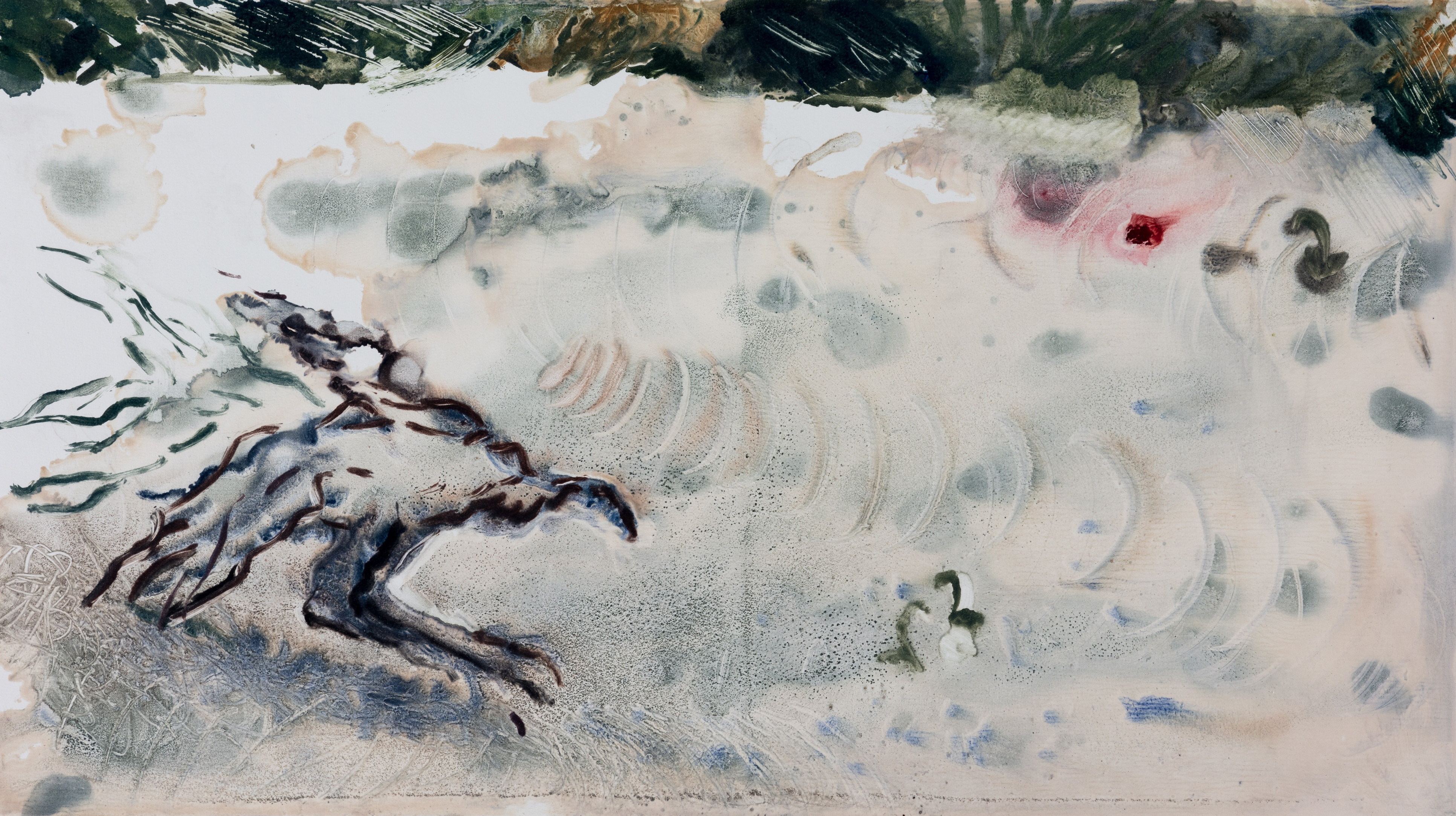 I'm not in love with her anymore, but there's this residue.