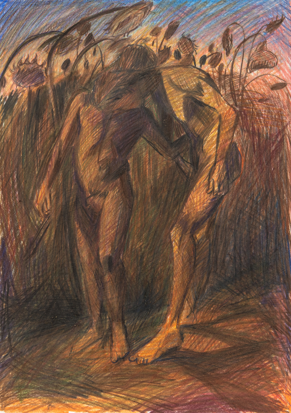 Cradled adoration // close knitted gloom