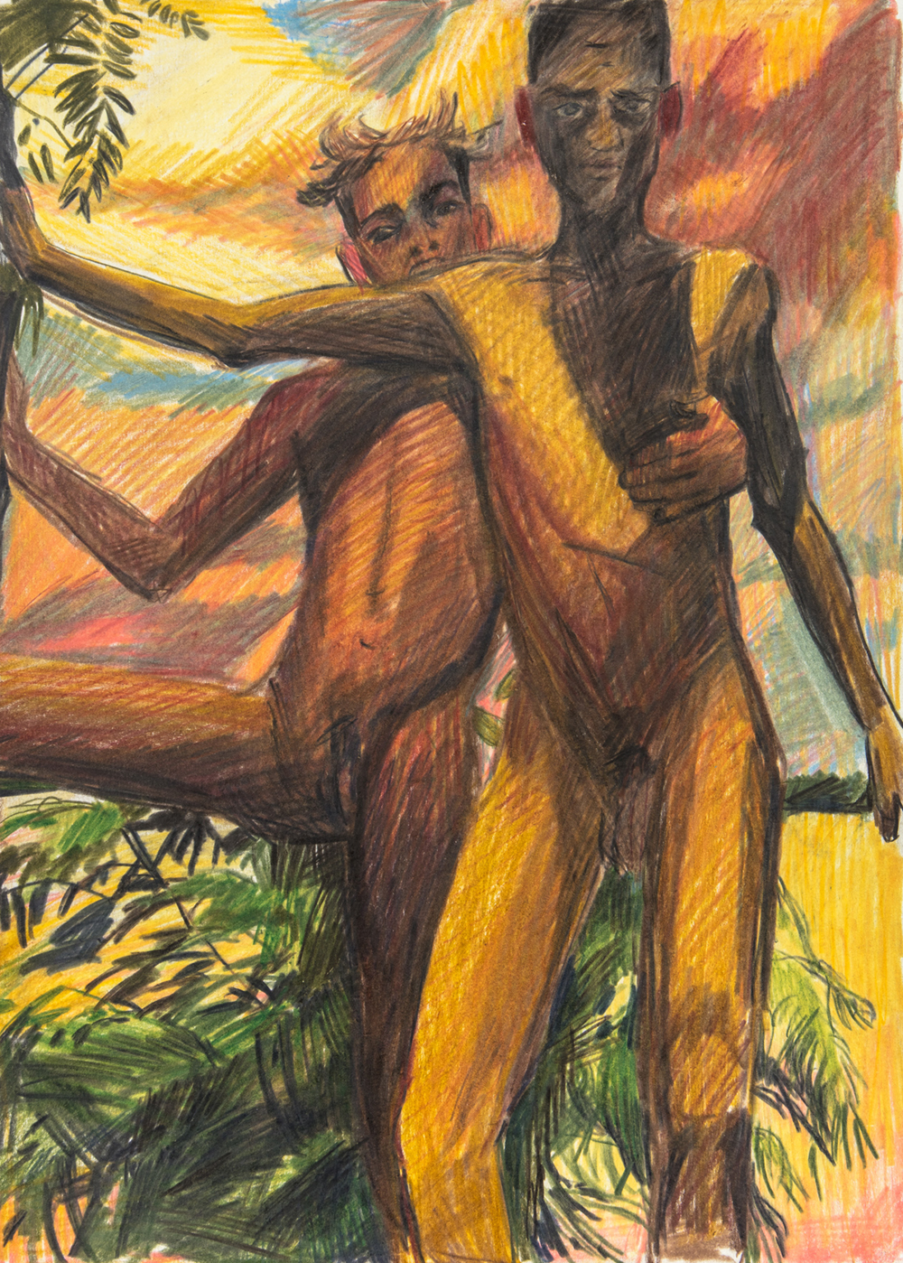 Bent leg me mine // I taste colours in the wind