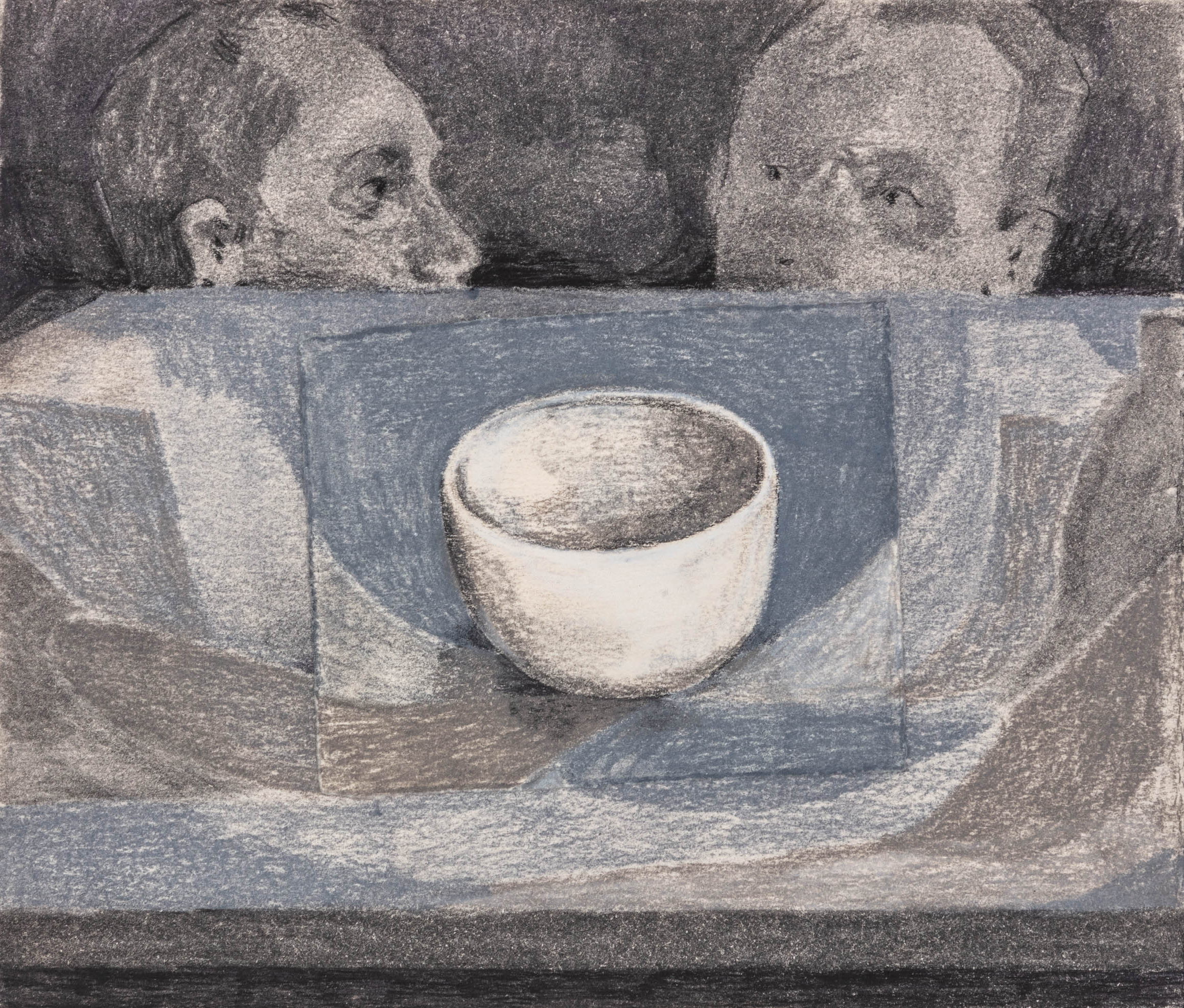 No Knife and Fork (after R. Diebenkorn)