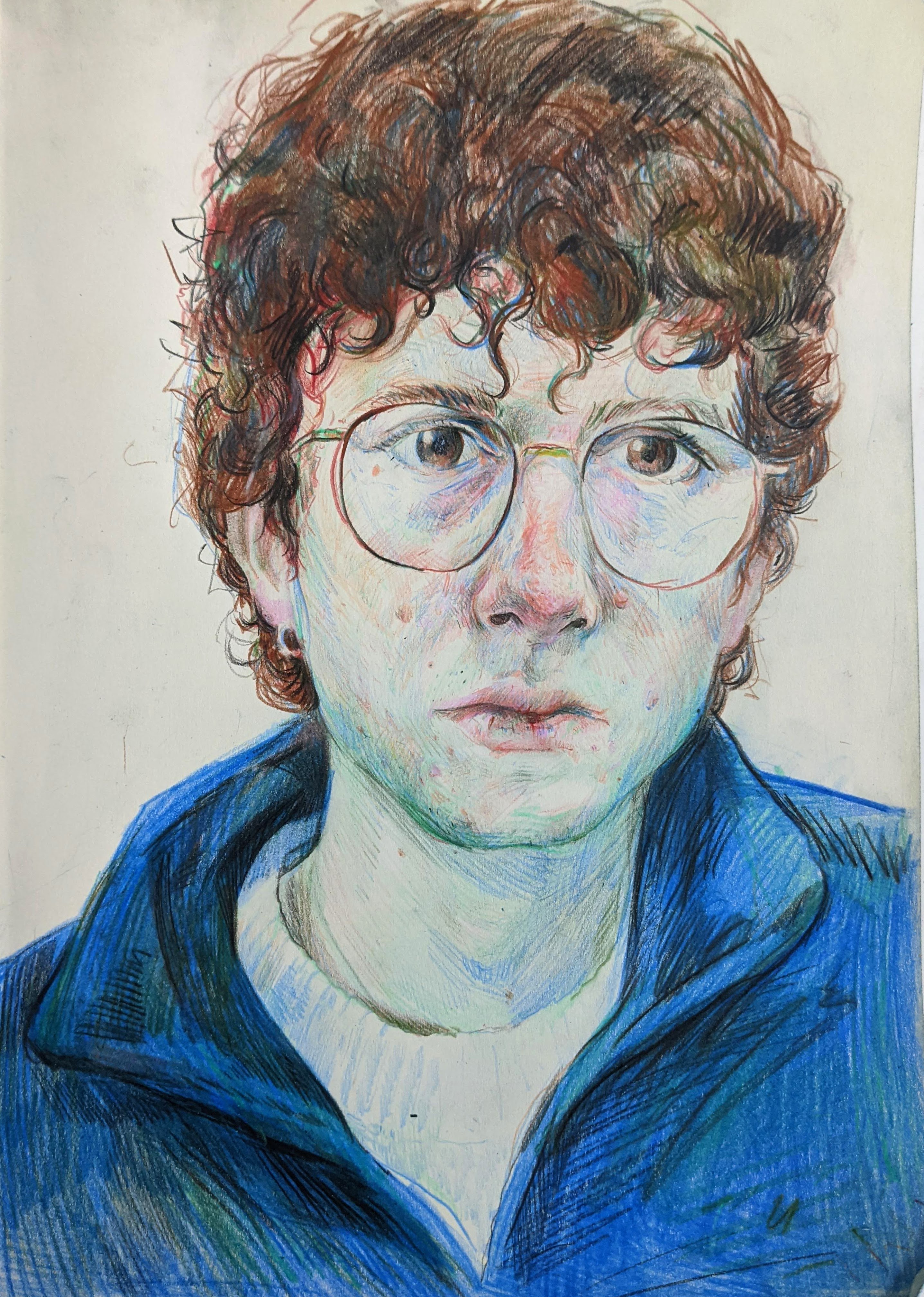 Self-Portrait with Cold Nose