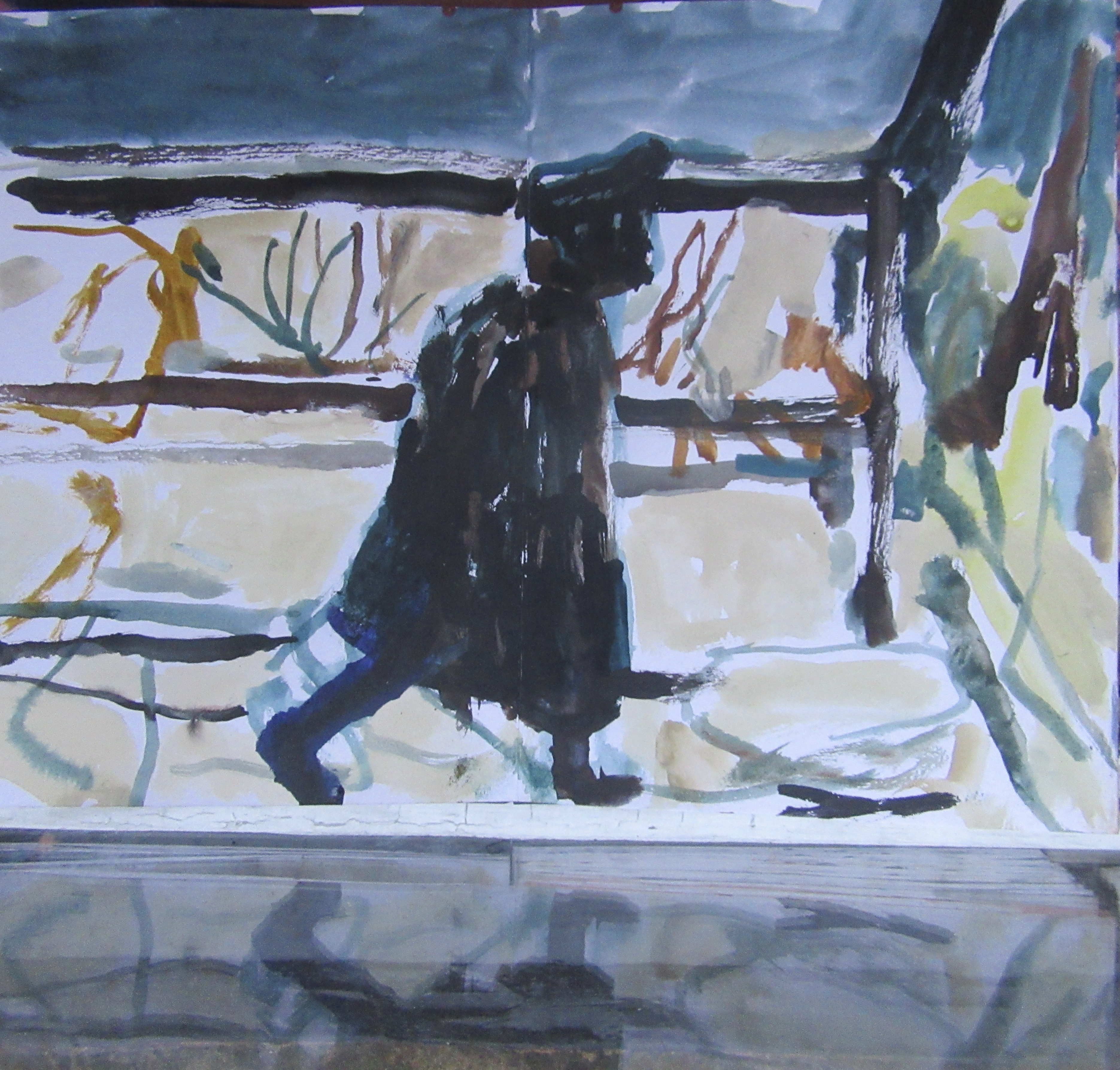 Drawing from Film (Khrustalev, Mashinu! dir. Alexei German)