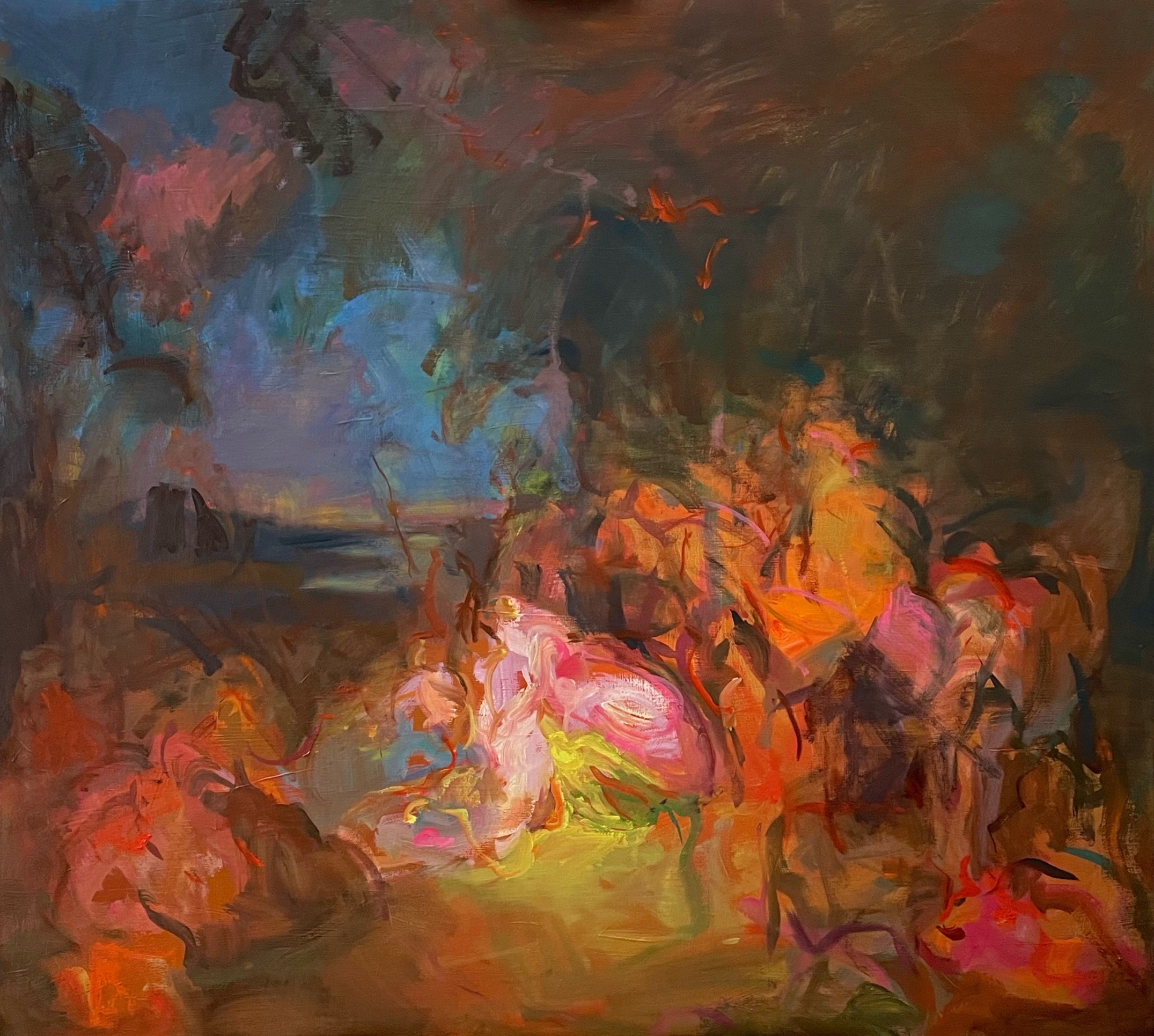 Enfolded after Watteau