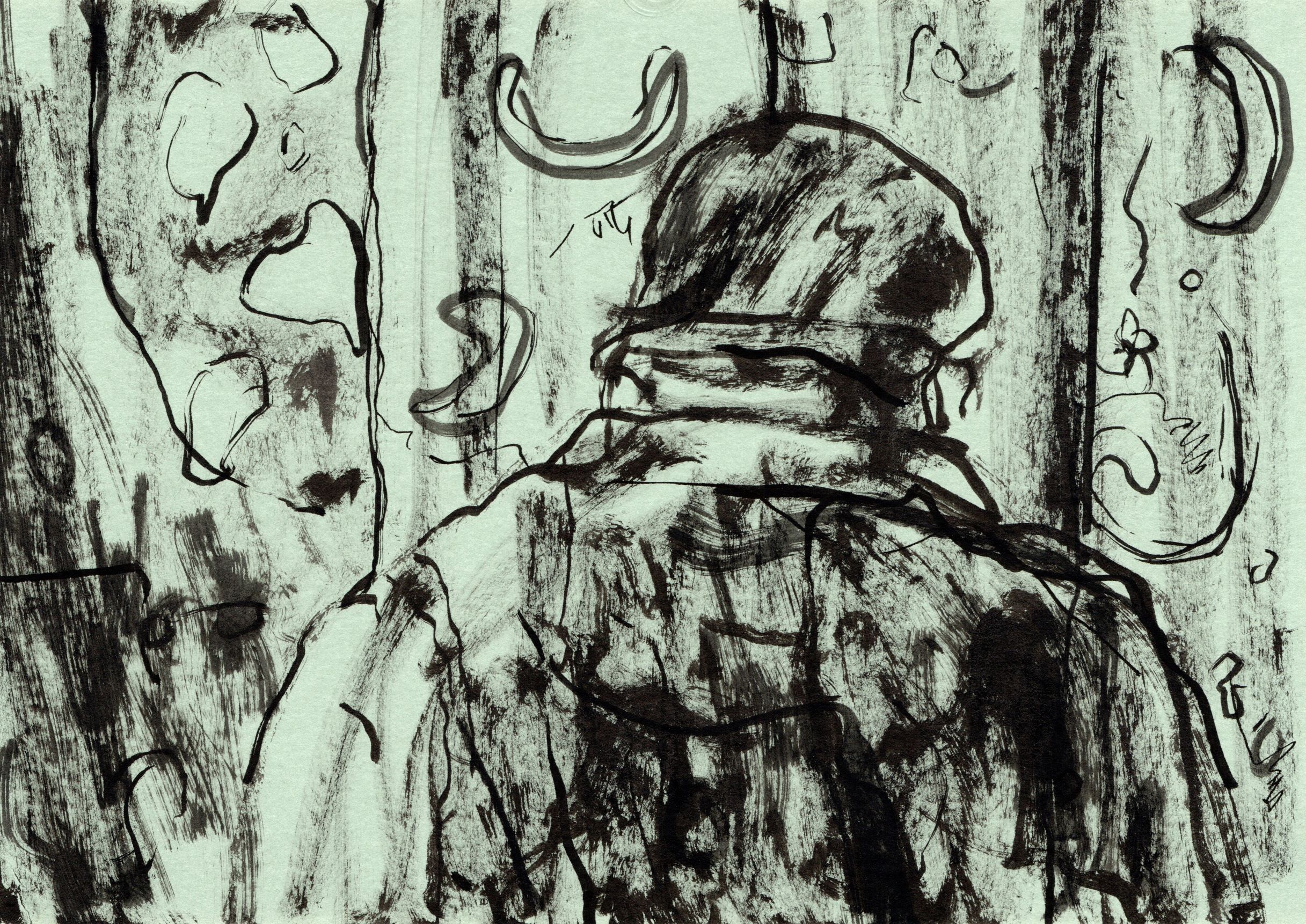 Walking into the night