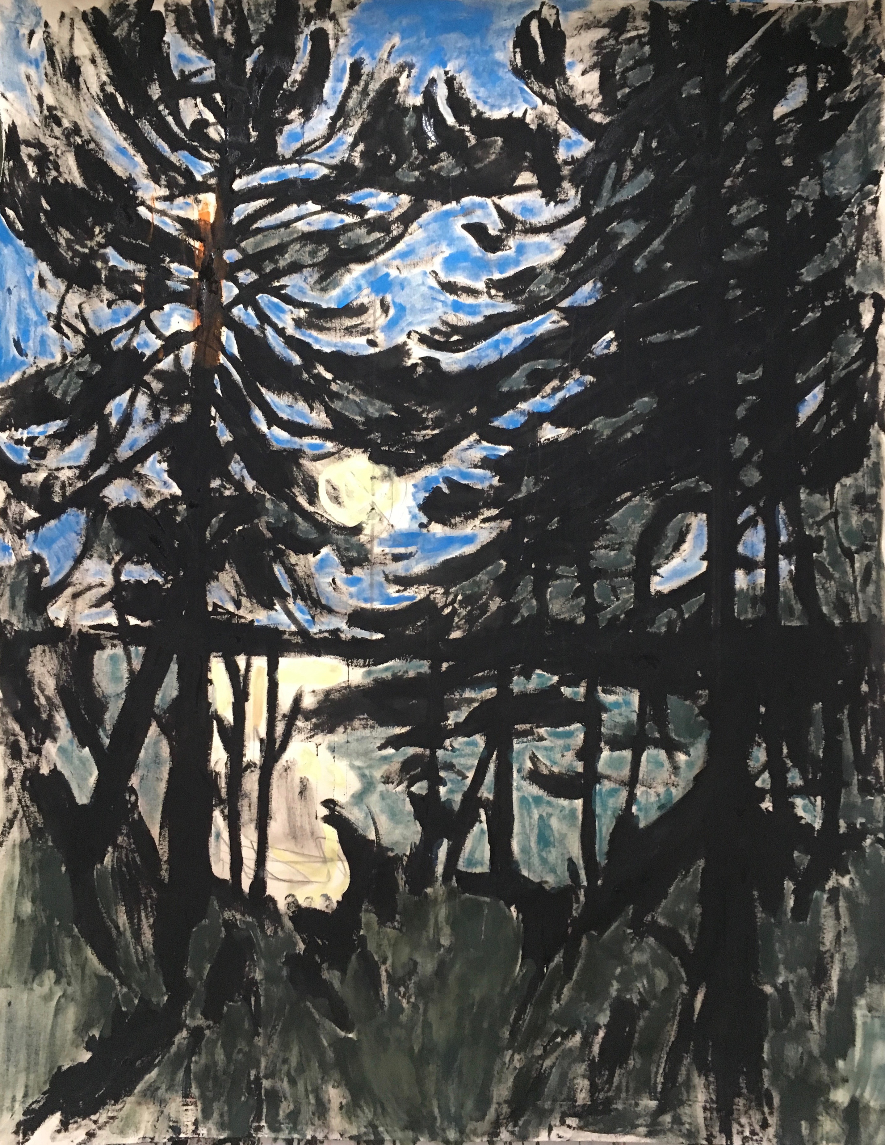 Sun set in Langesund