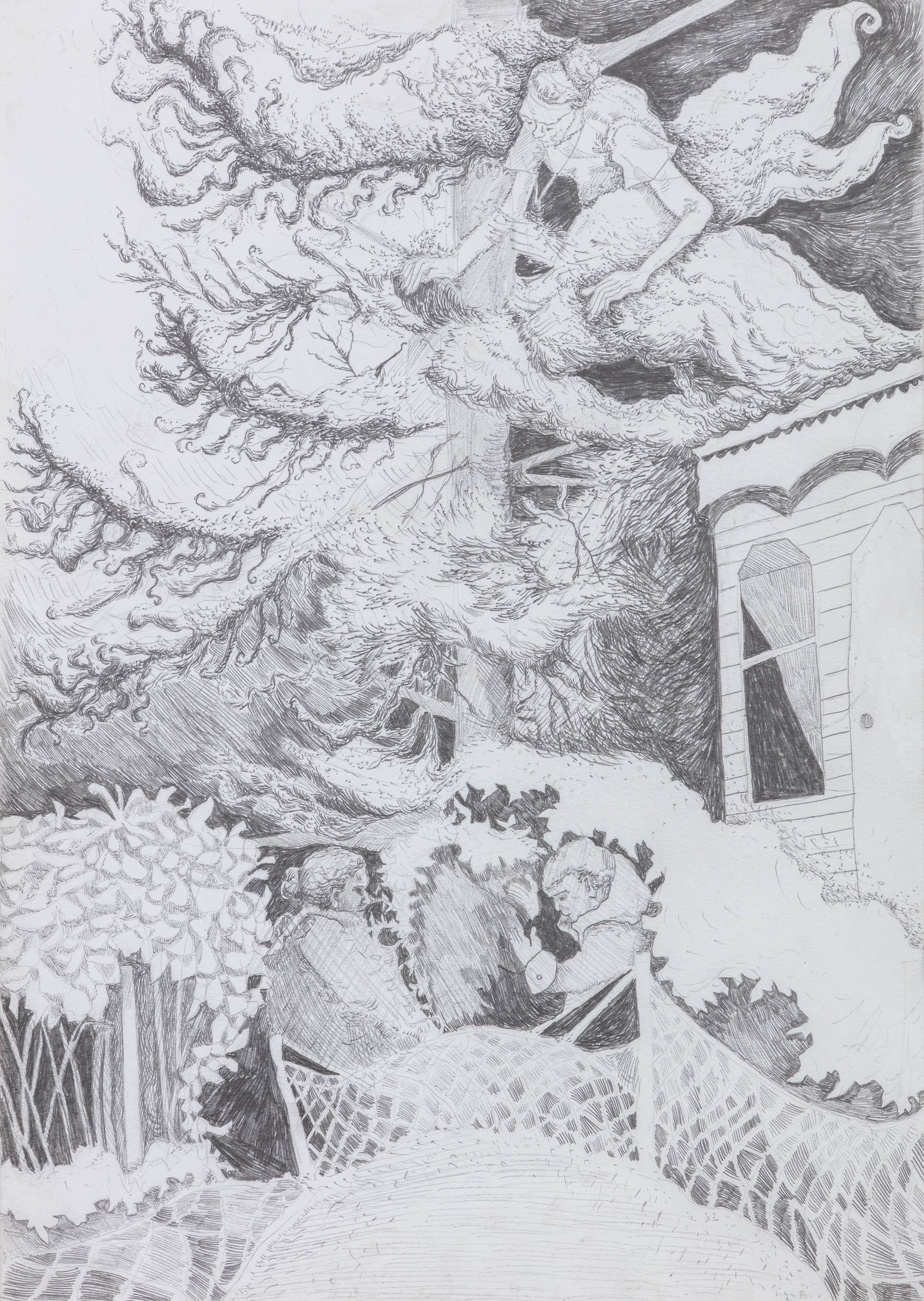 When the fire went out