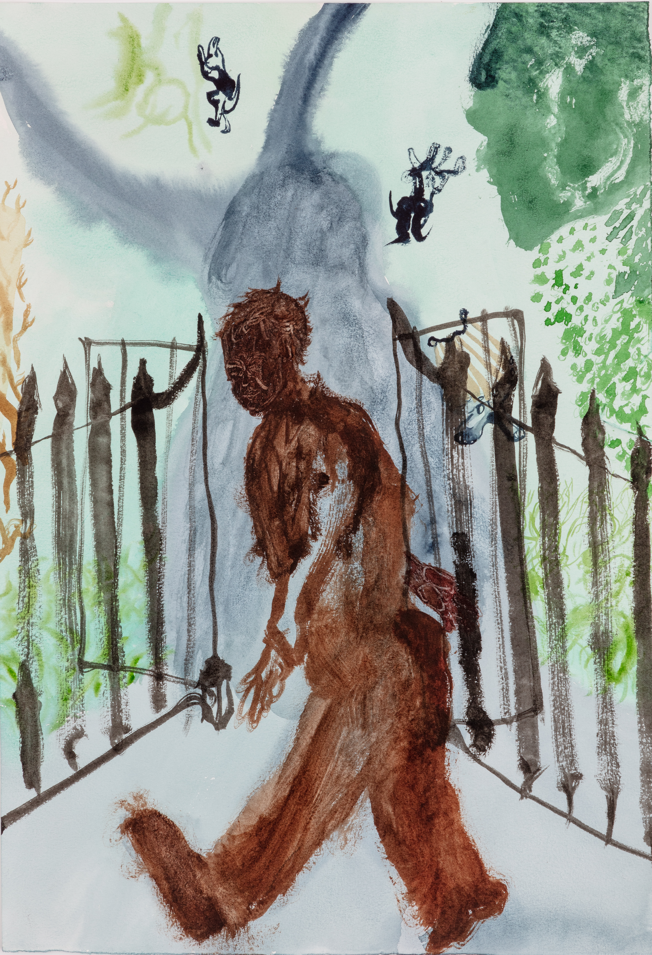 Walking the fucking dogs