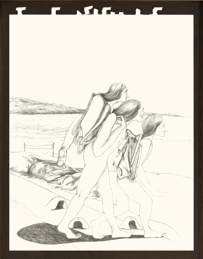 The Migration of Chairs to the Beach  (18/28 in series)