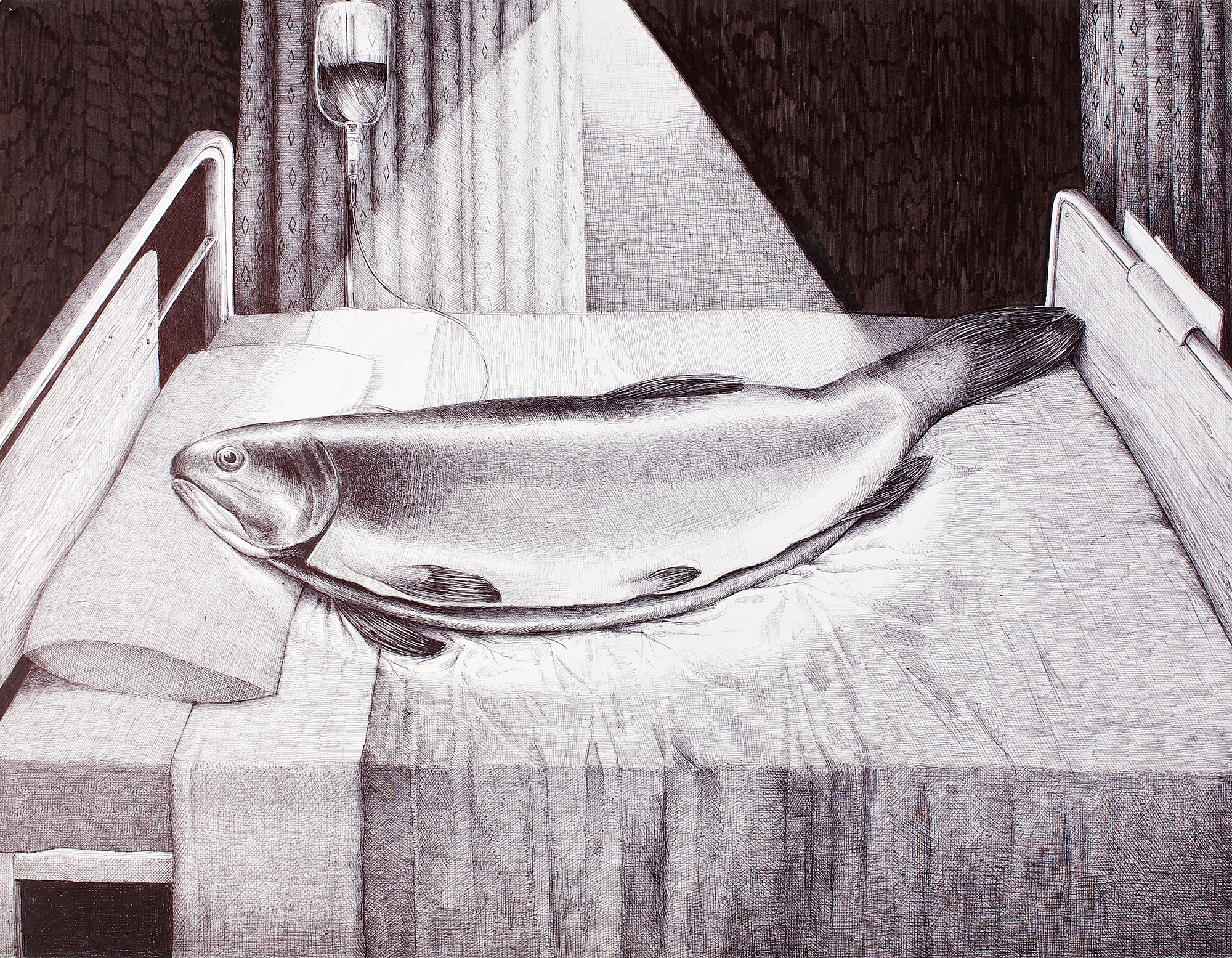 Self portrait as a gutted fish