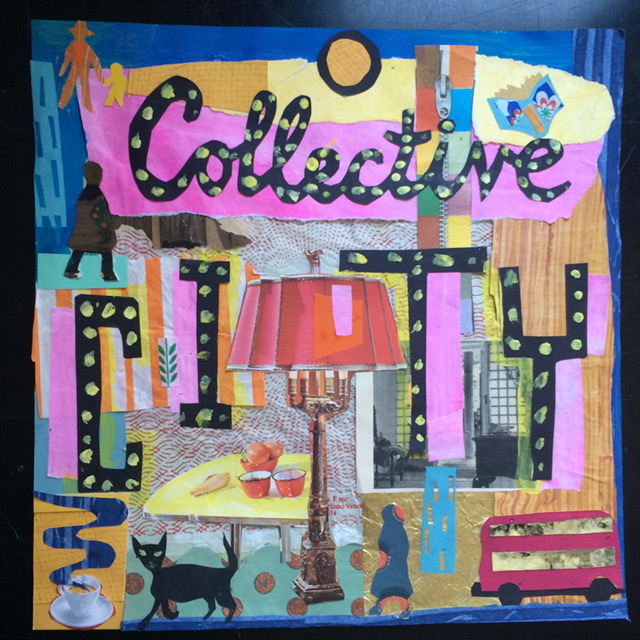 Collective City, book cover for Poetry International book project at the Southbank Centre
