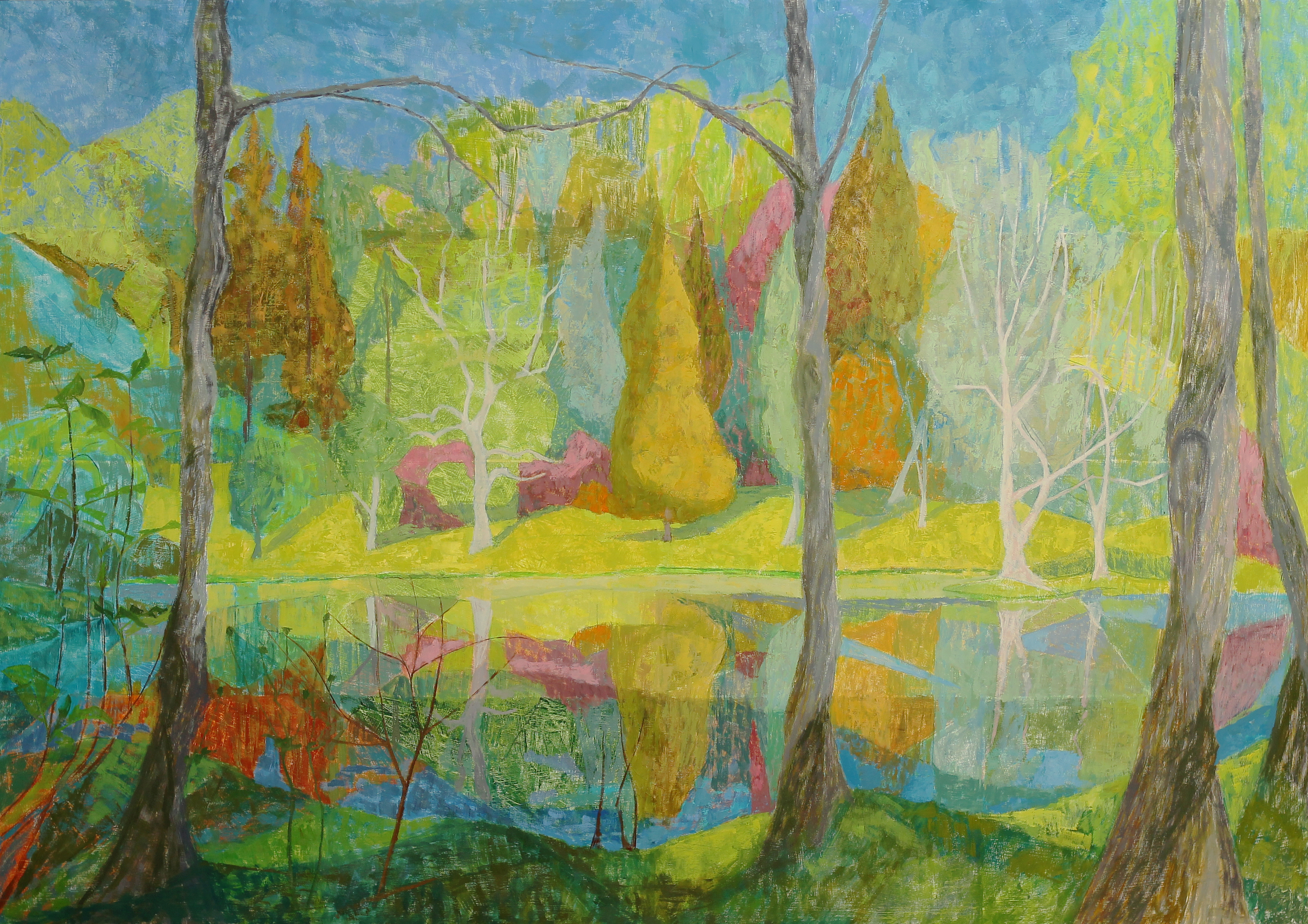 Spring, Stourhead Lake