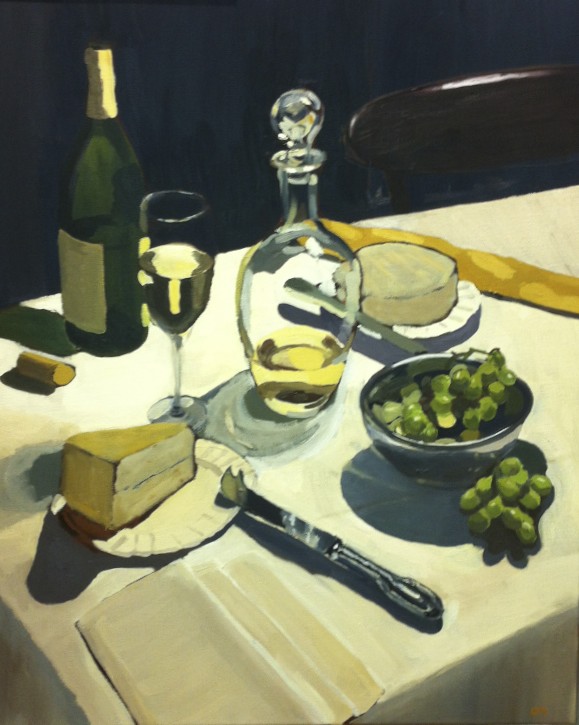 Still Life With Camembert And Morbier