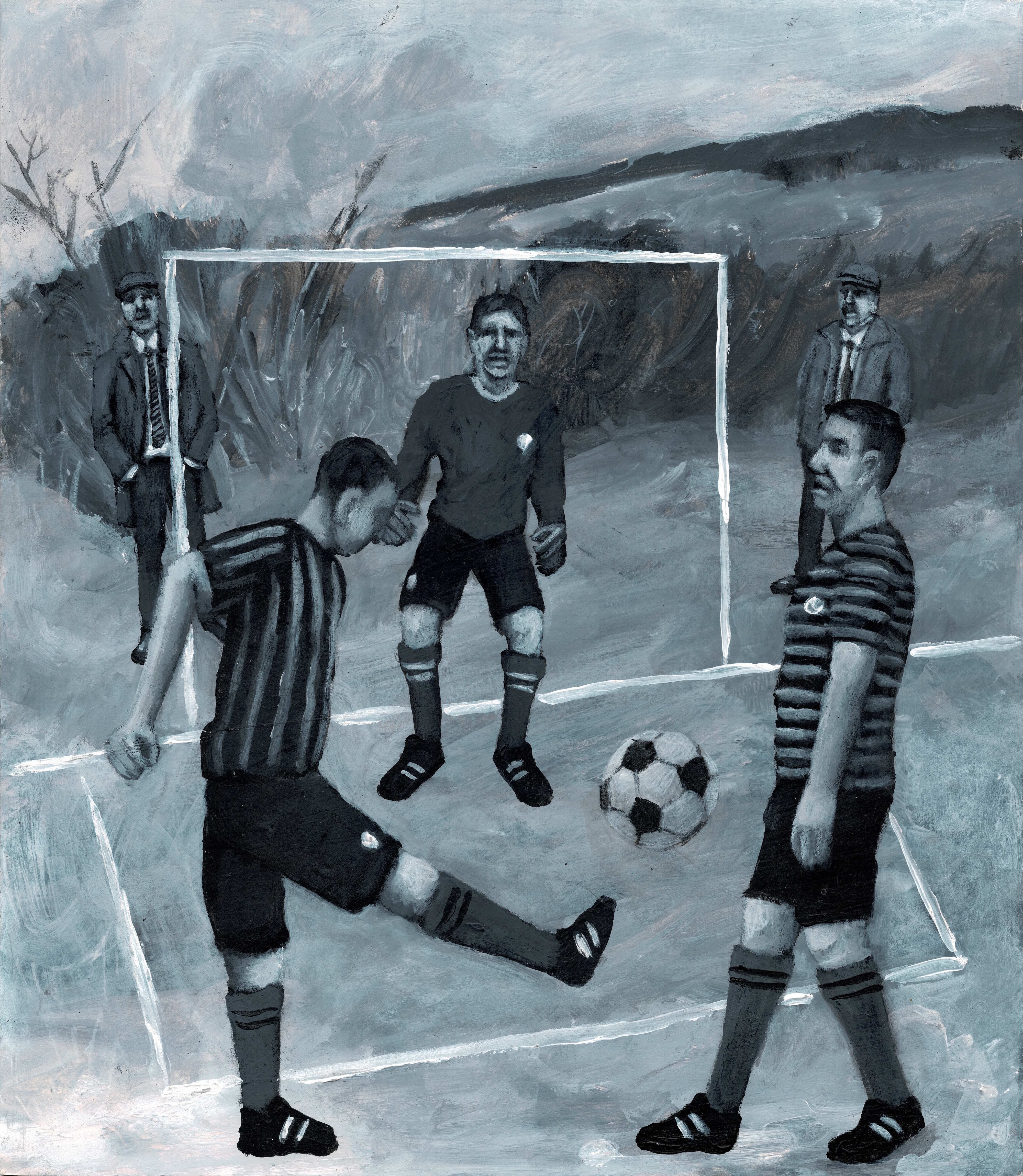 To Hit - He Will Hit the Ball, He Is Hitteding the Ball, He Has Hut the Ball