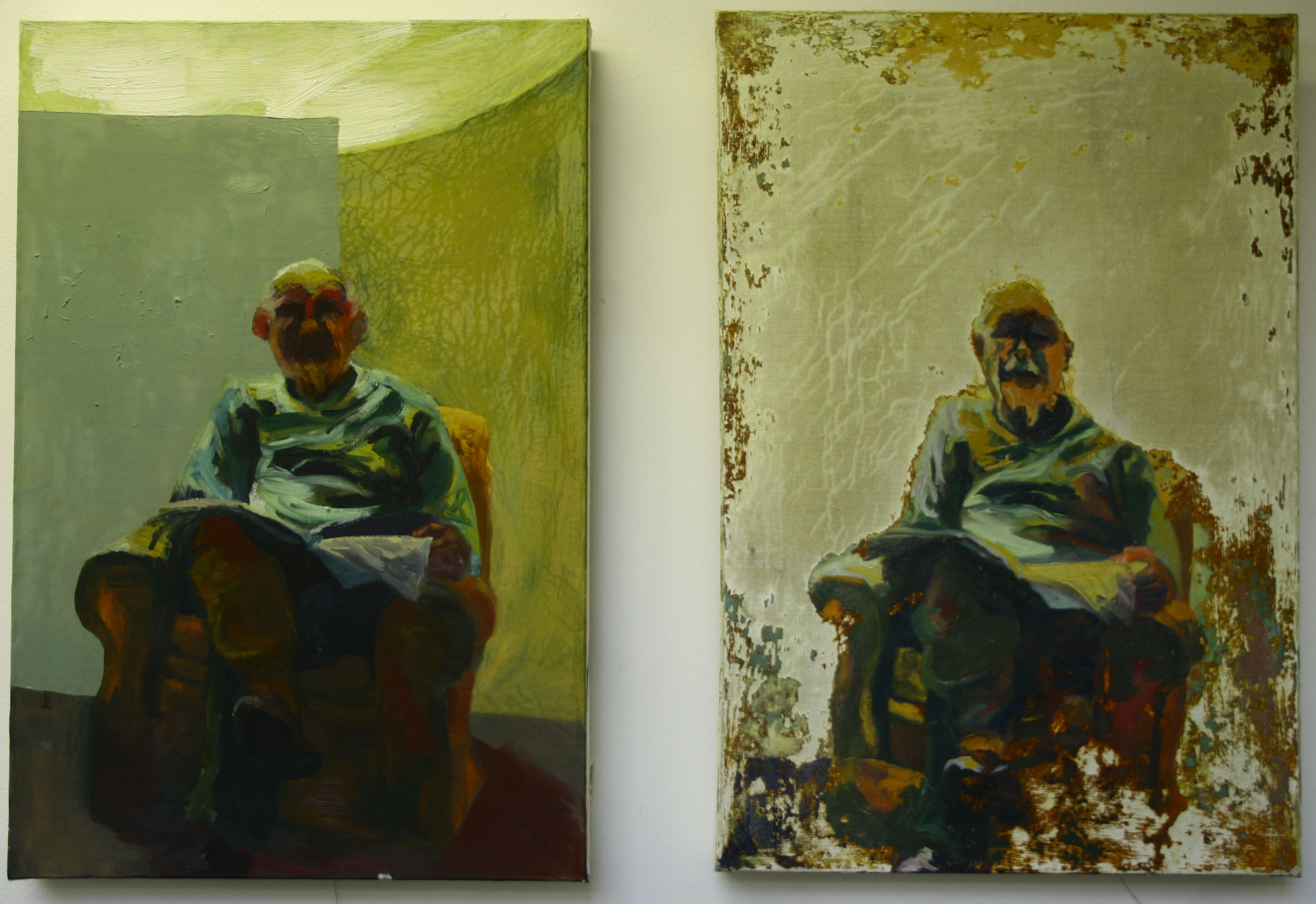 When She's Gone Diptych