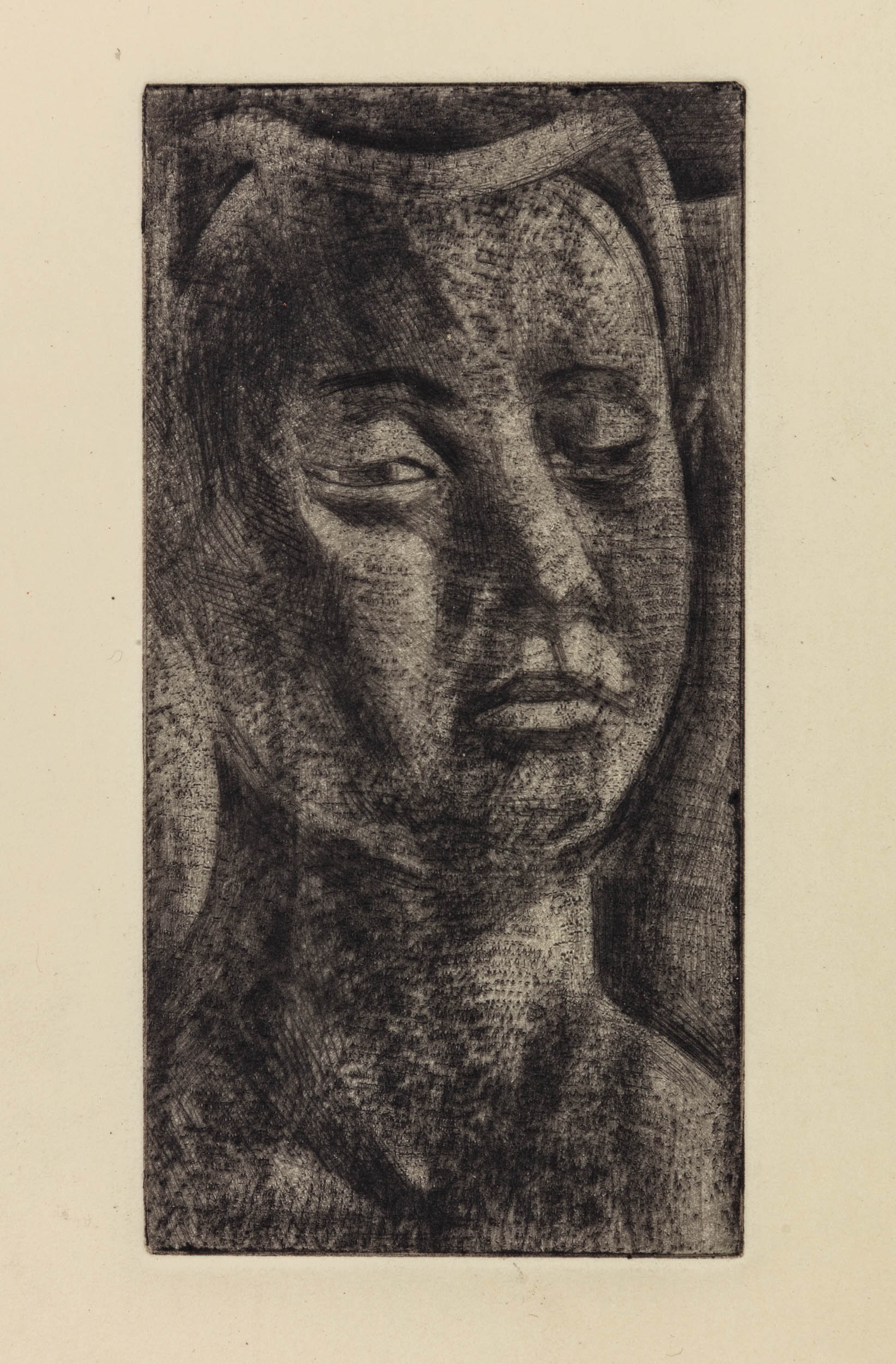 Head of the Madonna del Parto (After Piero della Francesca)