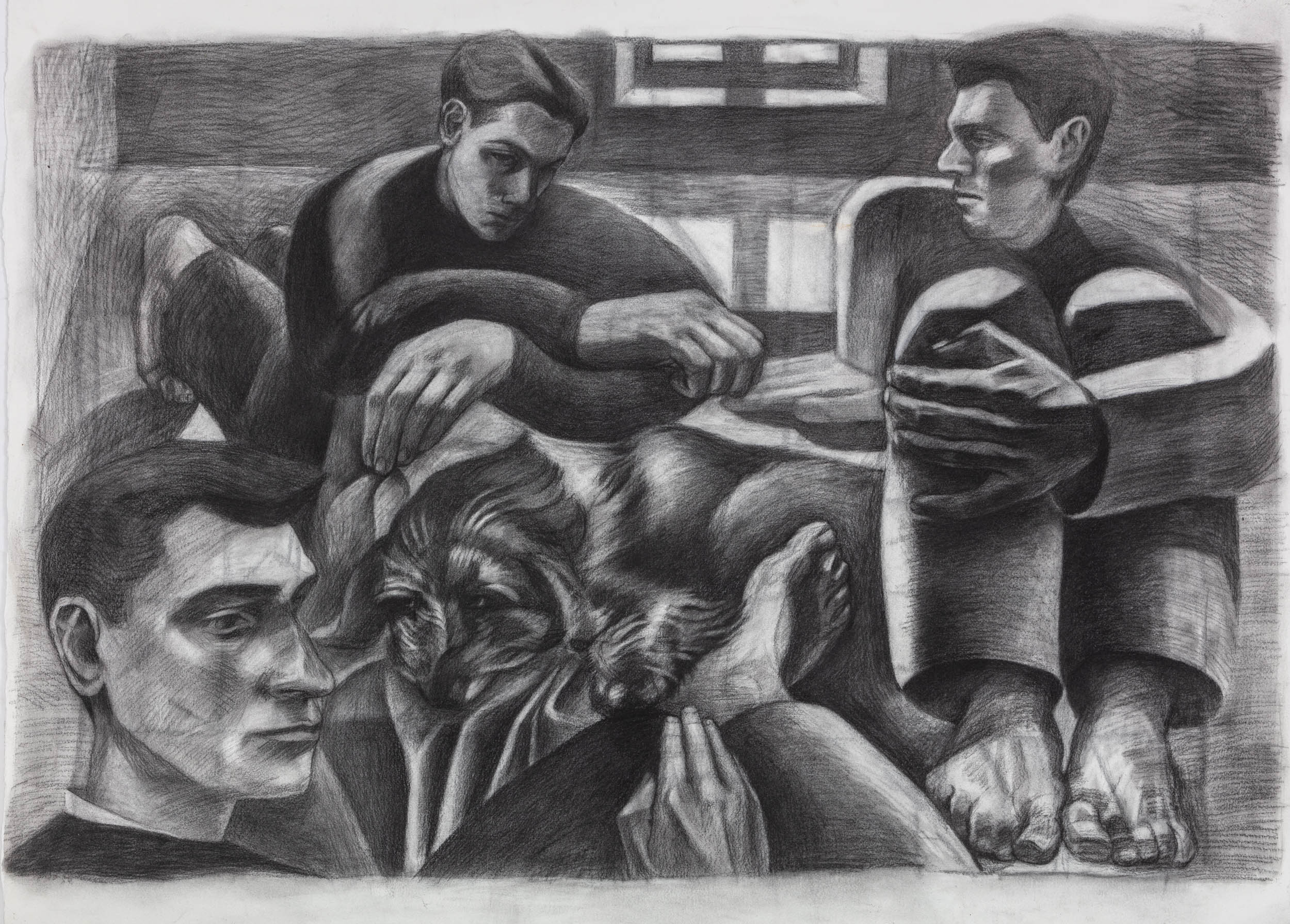 On the Bed (Three Brothers)