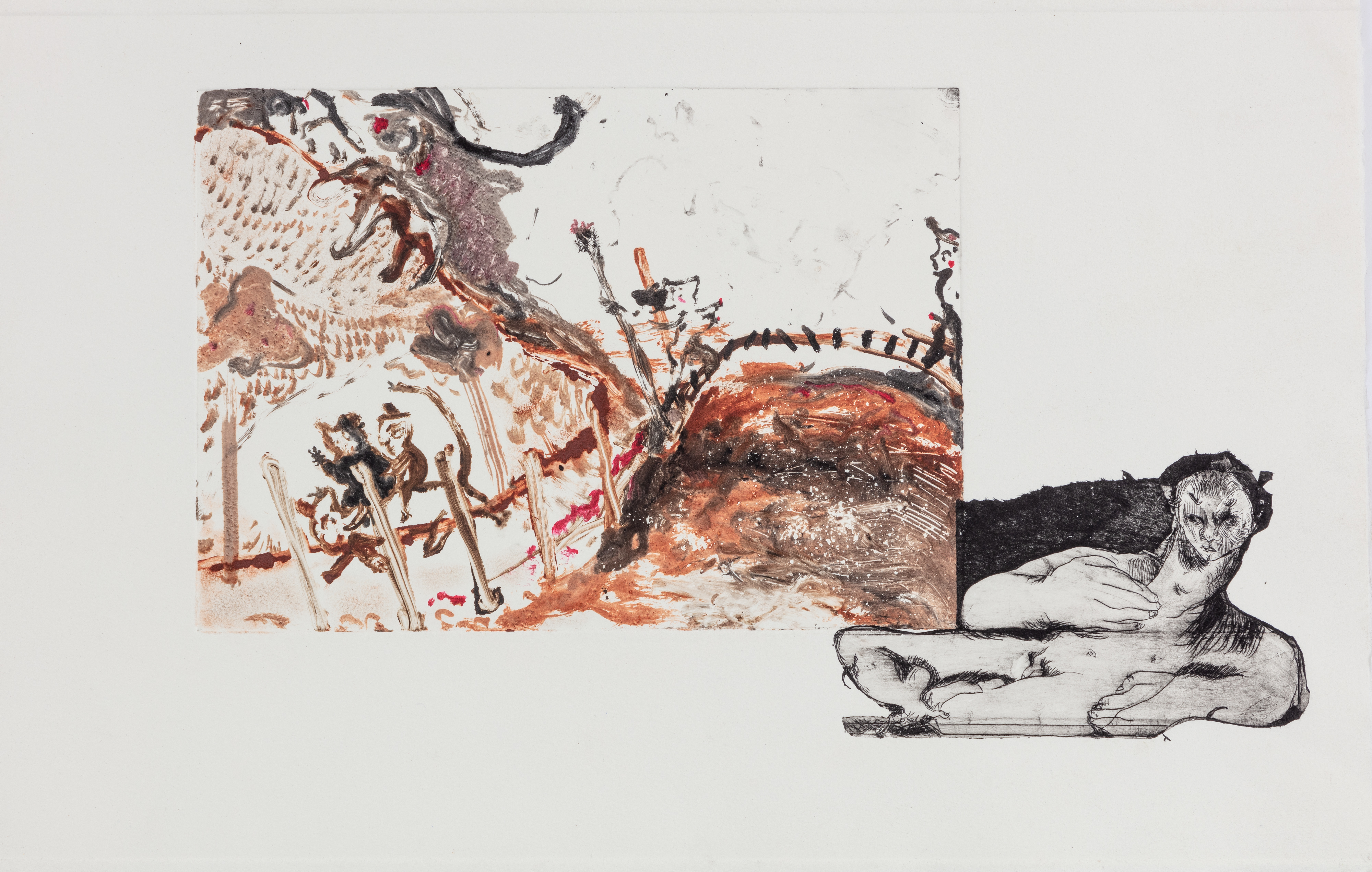 Beckoned in by brown evening