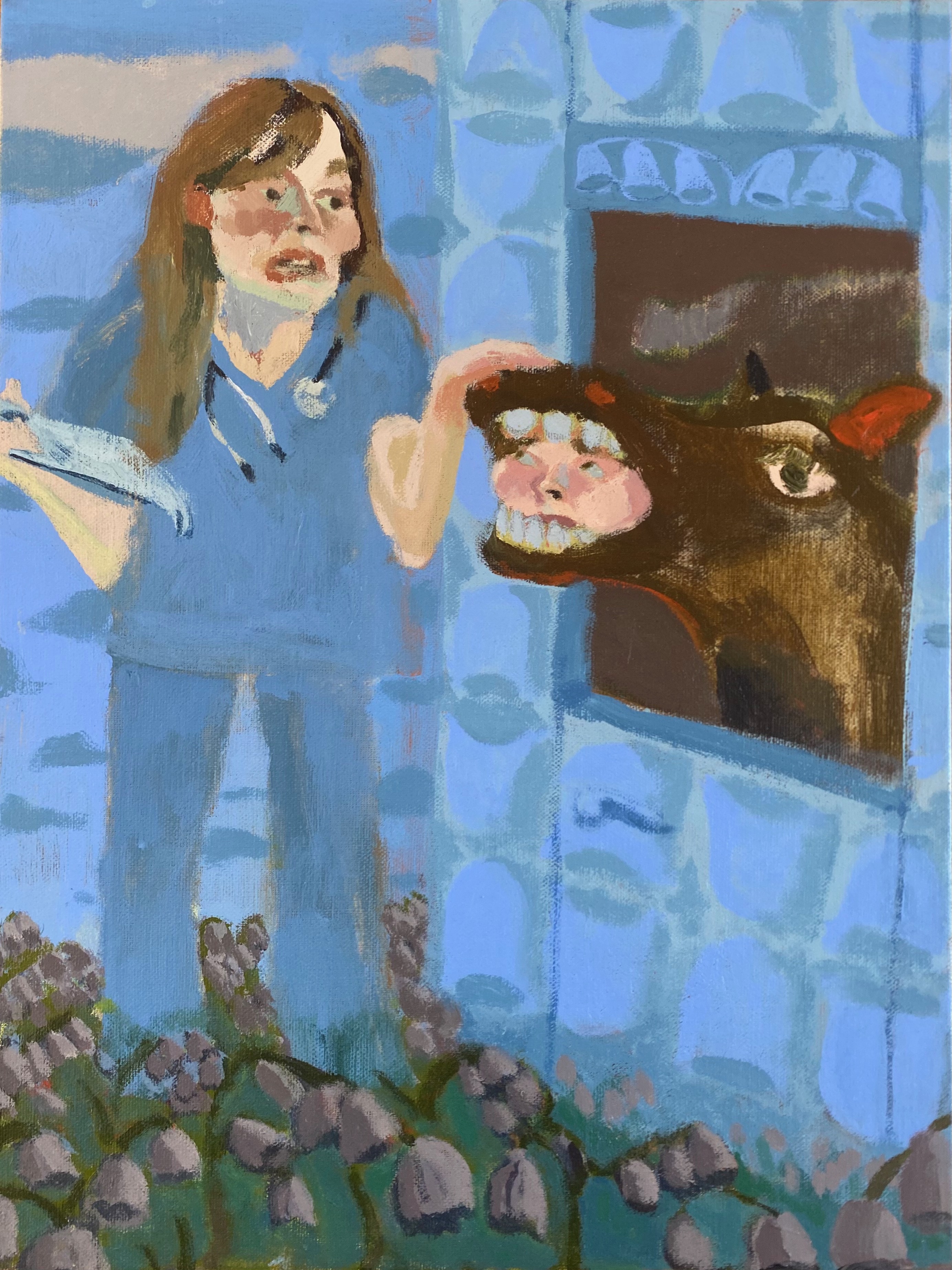 Self-portrait as doctor and patient