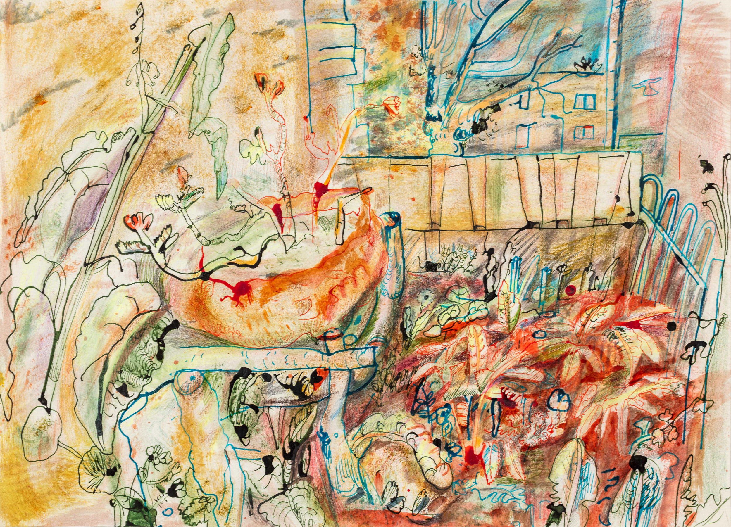 Drawing: Watercolour and Ink